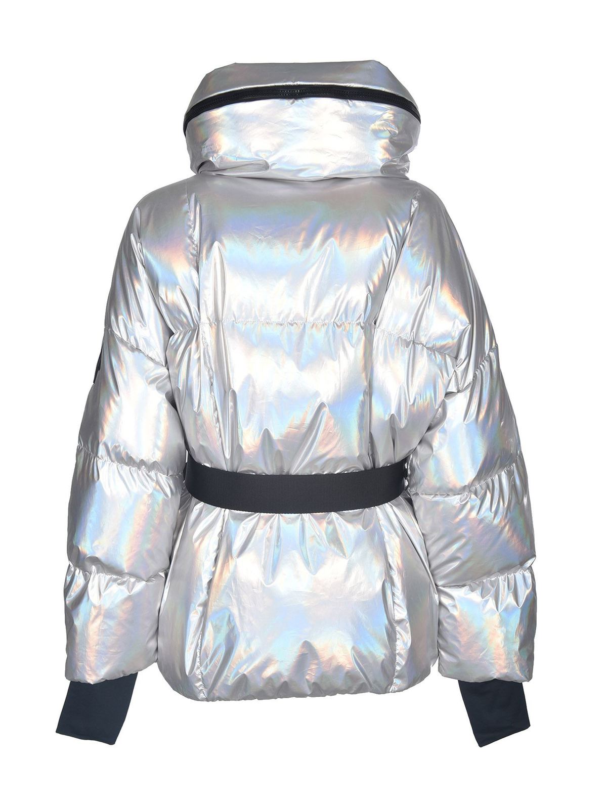 Padded coats Moncler Grenoble - Ollignan silver down jacket ...