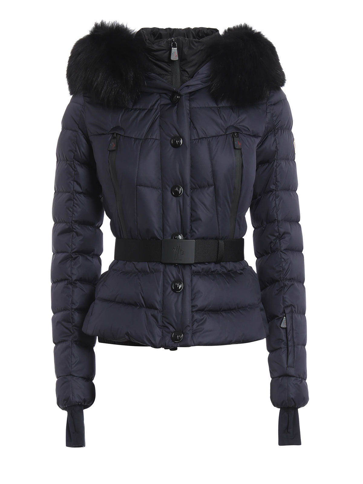 Moncler Grenoble - Beverley fur trim hooded jacket - padded jackets ...