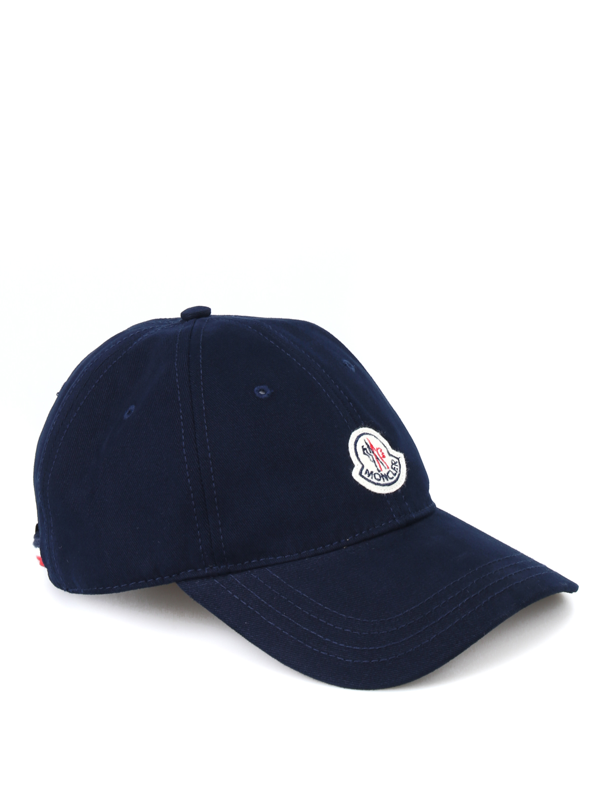 Moncler - Blue soft cotton baseball cap - hats \u0026 caps - D109100209000209C752