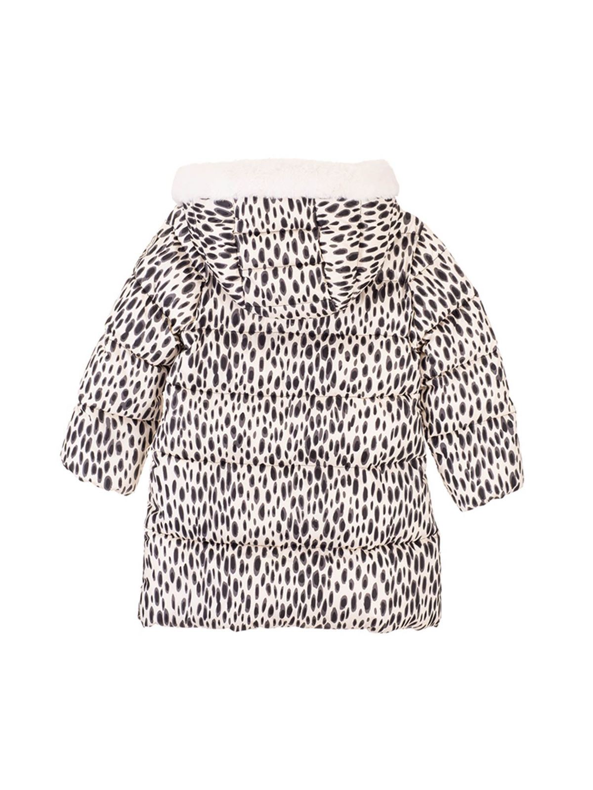 Moncler Jr Animal print quilted puffer jacket jackets 1C50610539Z8032