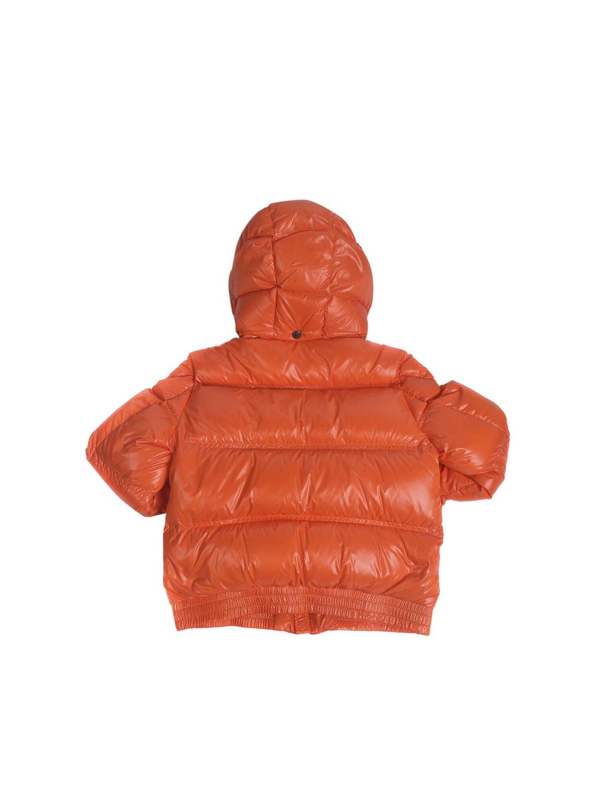 Padded coats Moncler Jr - Citisio down jacket in orange - 1A5722068950326