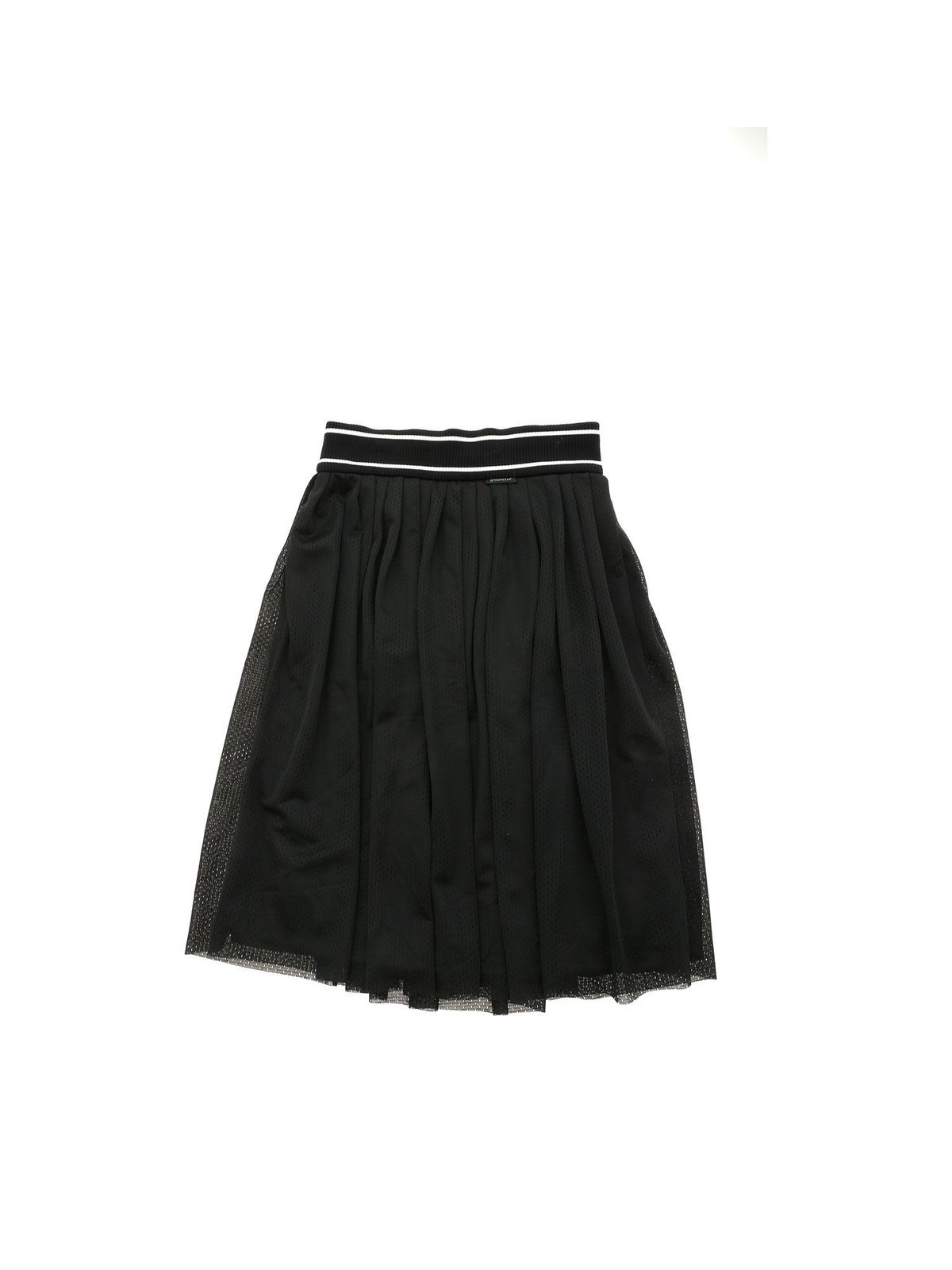 Skirts Moncler Jr - Drilled skirt in black - 8H7311081819999 | iKRIX.com