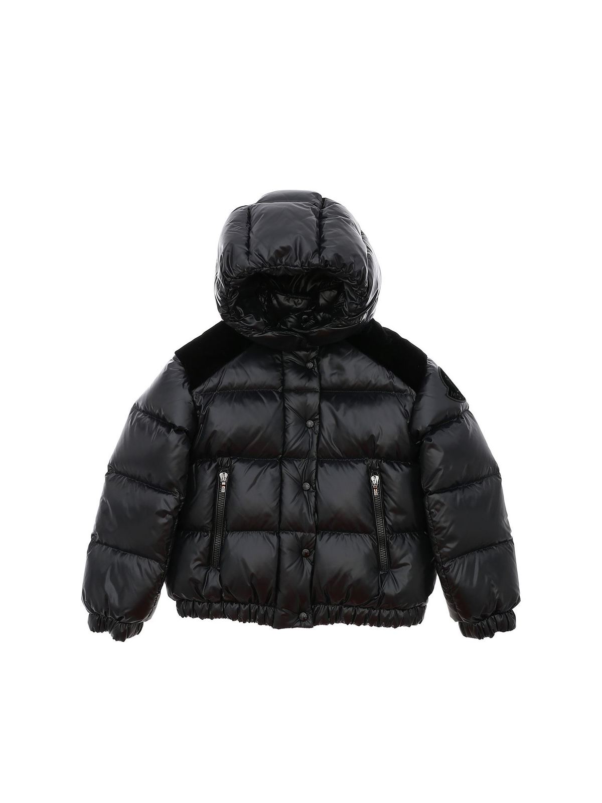 Moncler Jr - Chouette quilted down jacket in black - padded coats ...