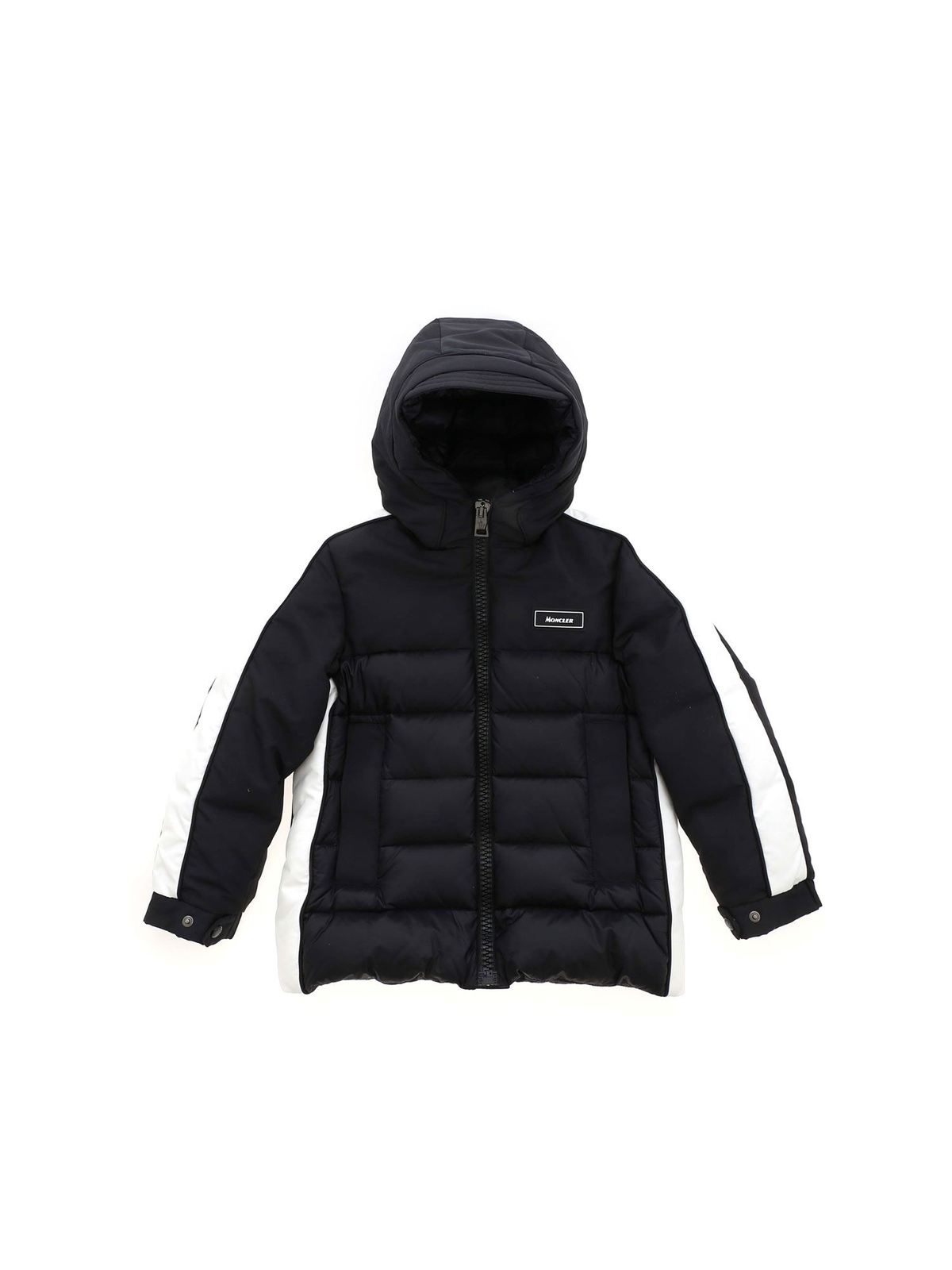 Padded coats Moncler Jr - Pernon down jacket in black - 1B5022054A6F999