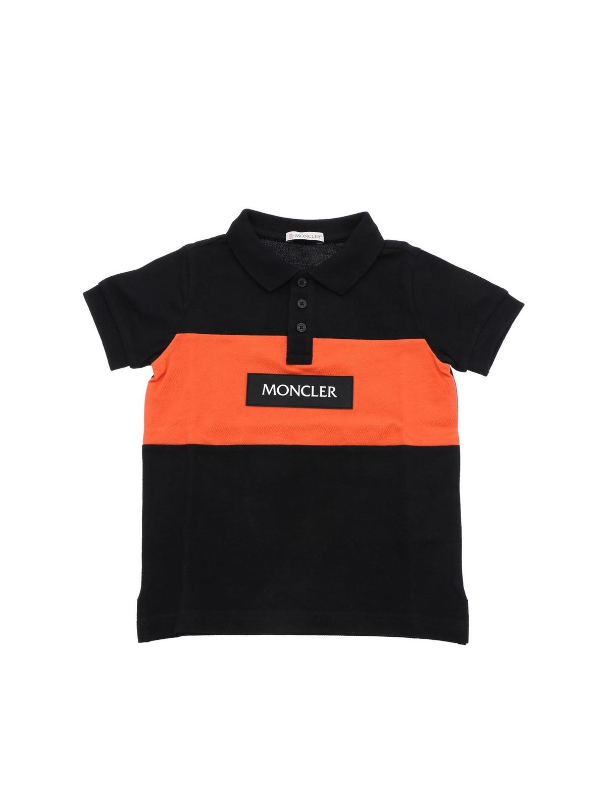 orange moncler t shirt