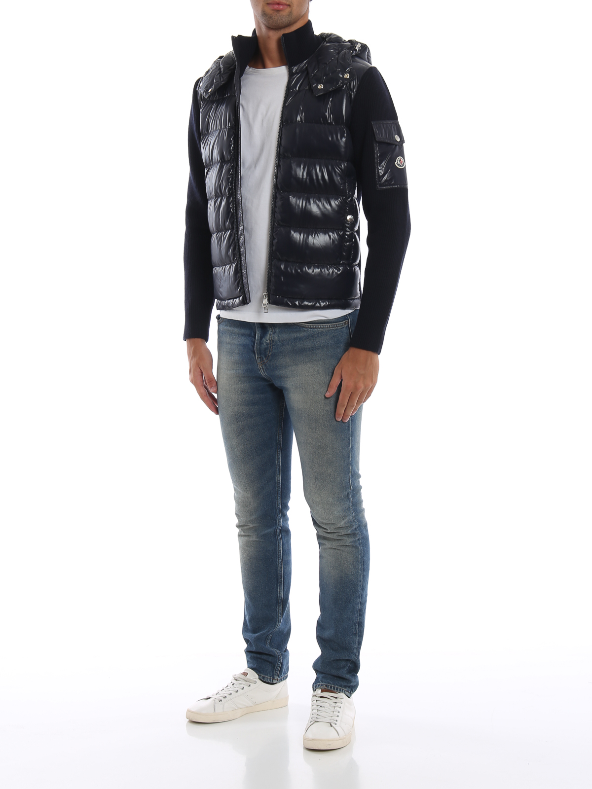 nylon zip jacket
