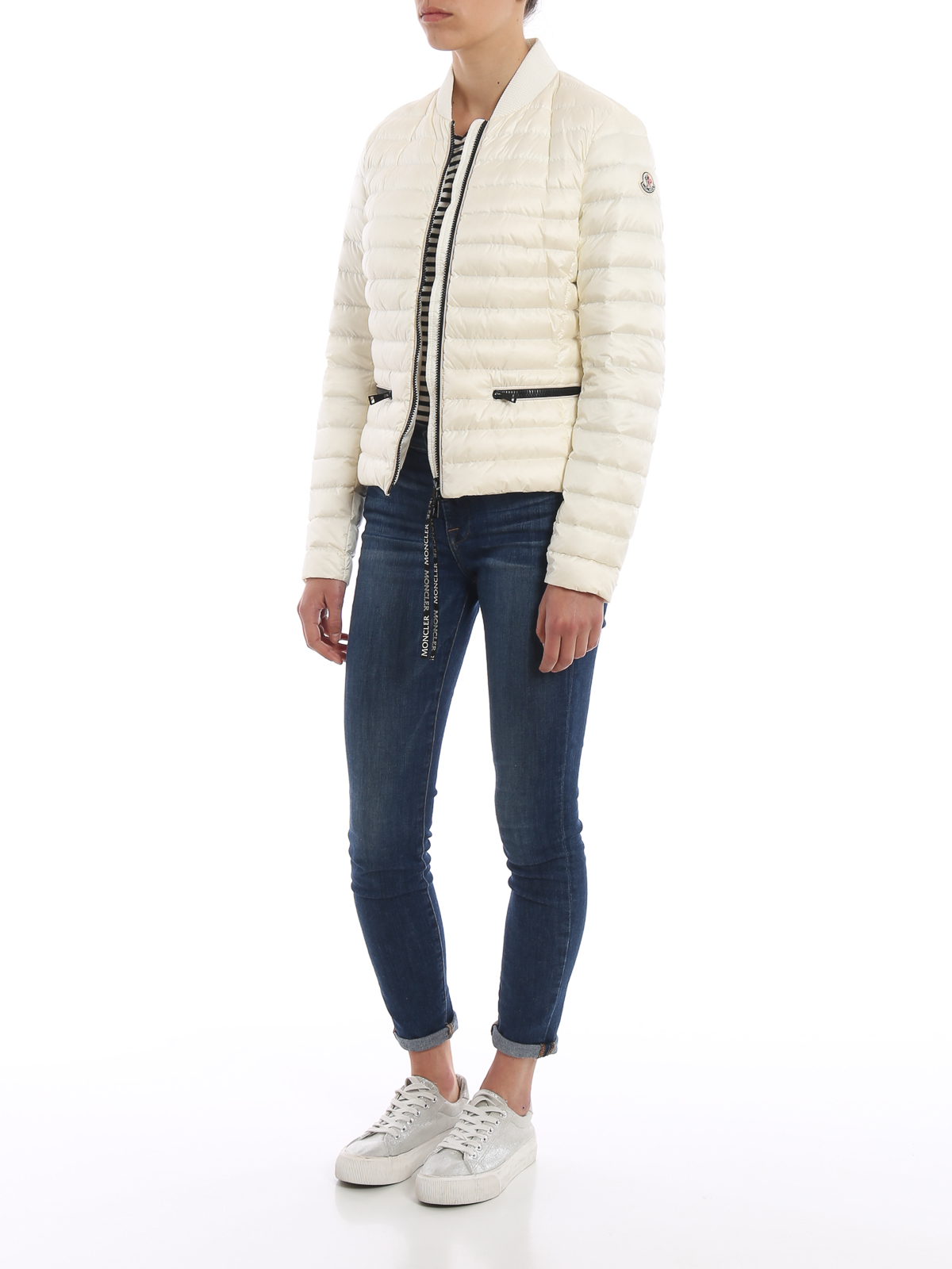 Moncler - Blenca white puffer jacket 