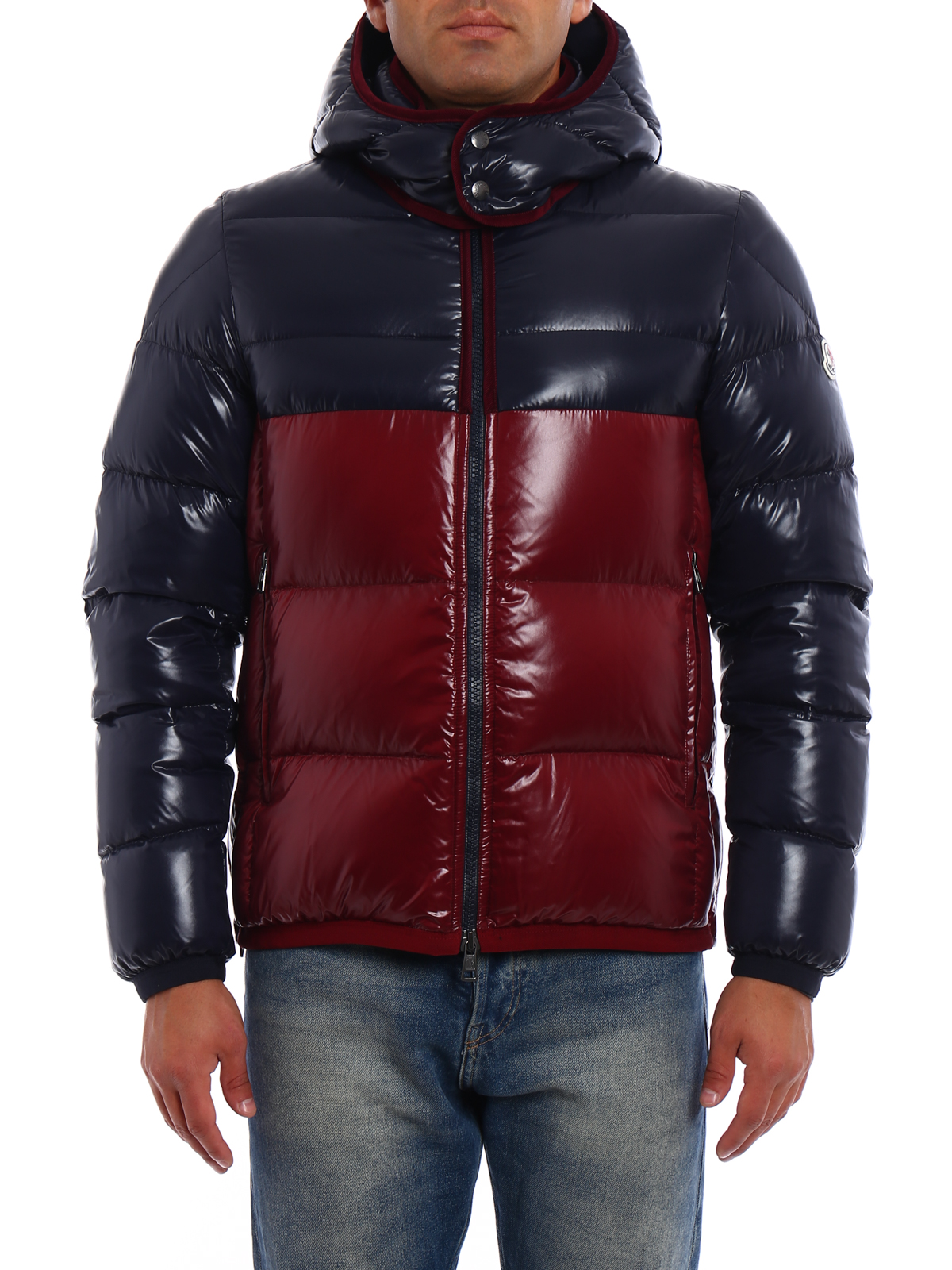 Download Moncler - Harry bicolour puffer jacket - padded jackets ...