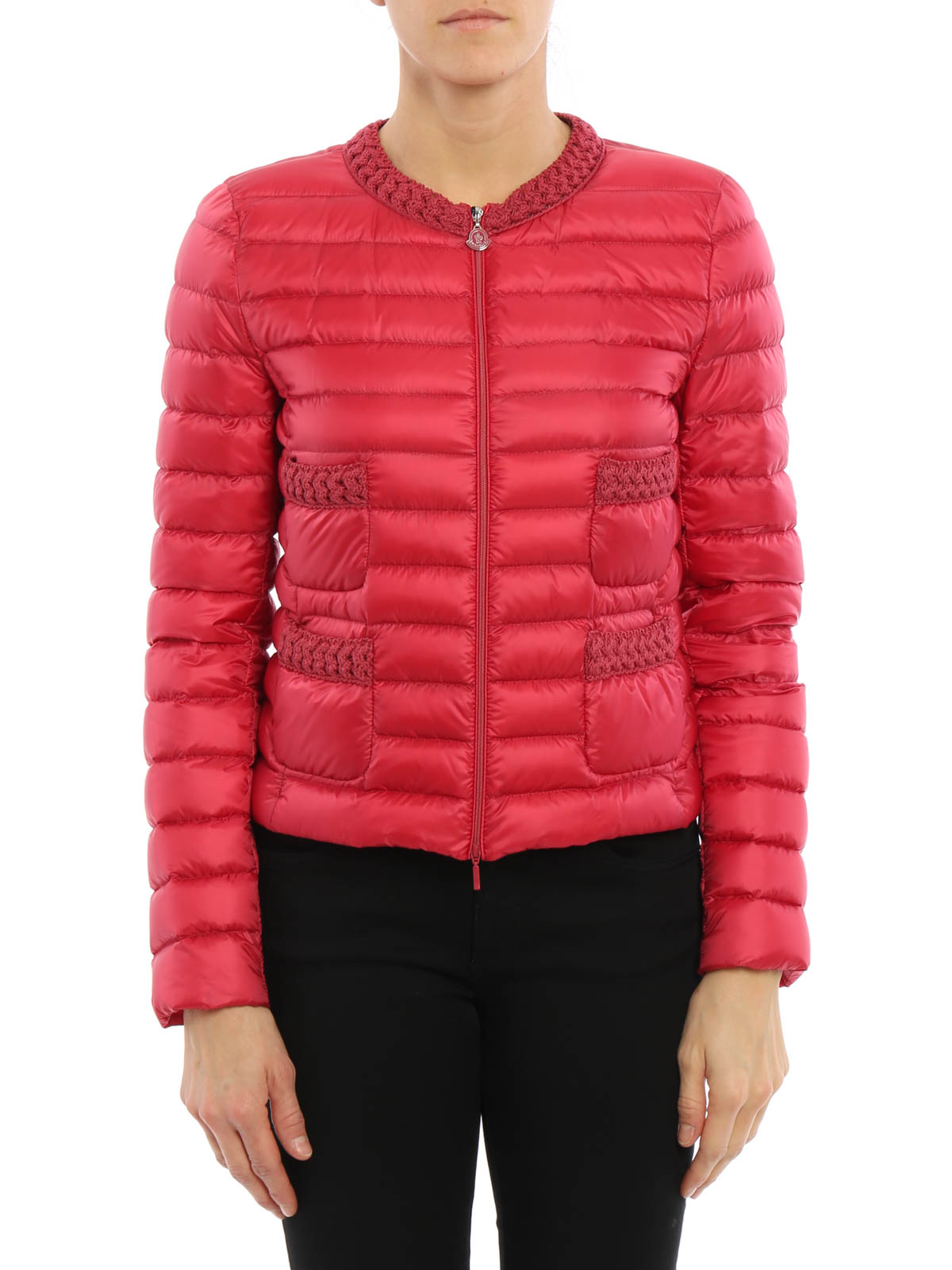 moncler crop jacket