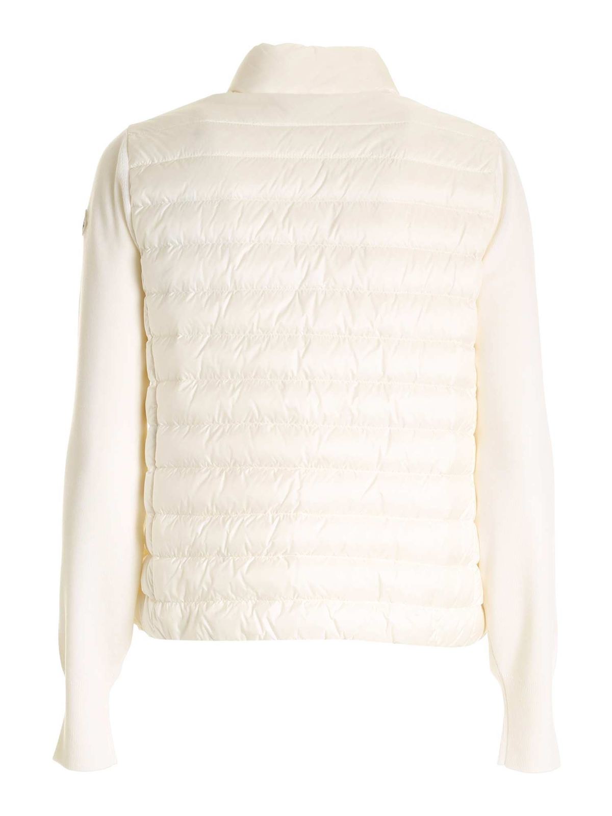 moncler quilted cardigan