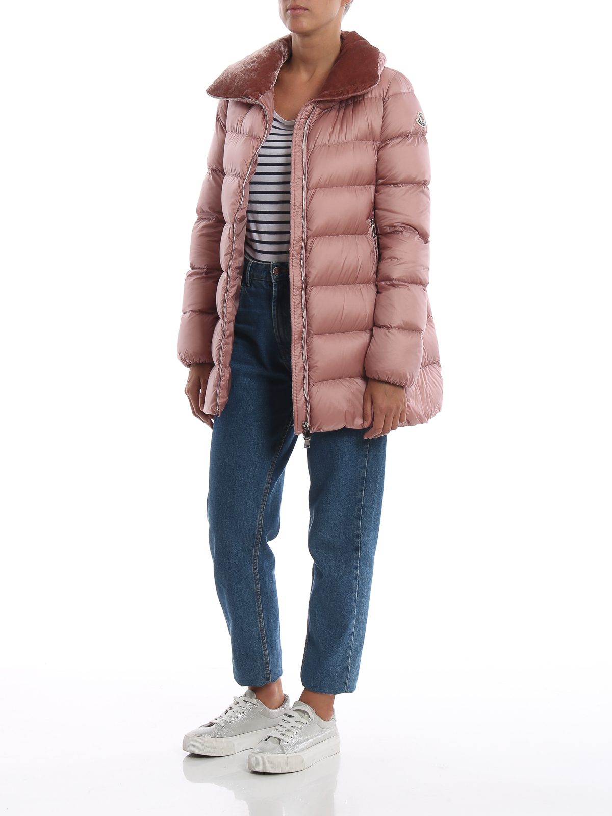 Torcol blush pink puffer jacket 