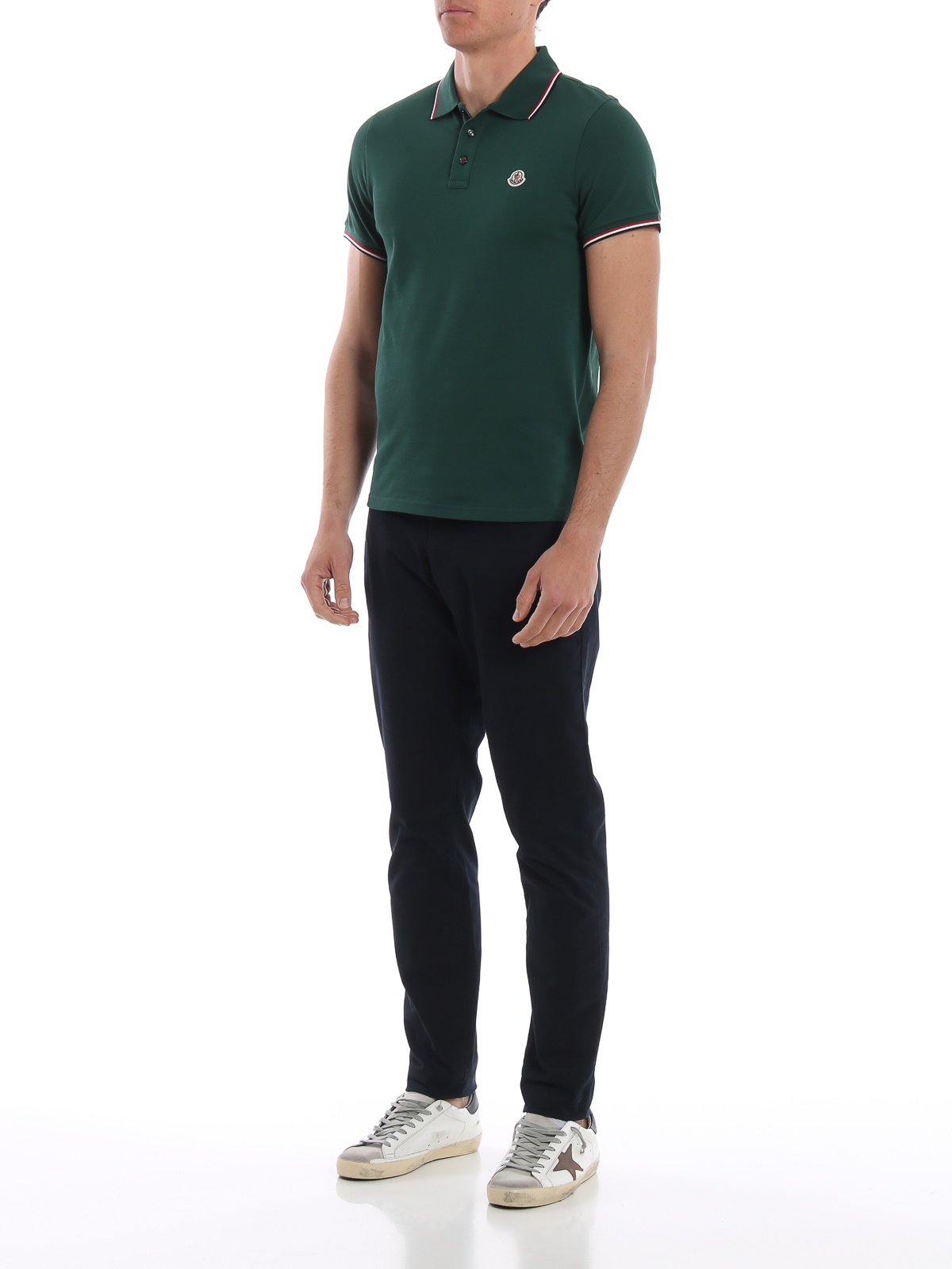 moncler polo green