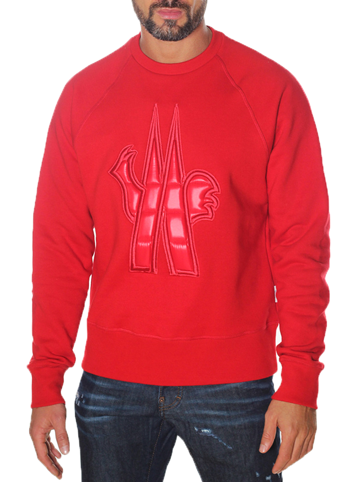 Sweatshirts & Sweaters Moncler - Padded nylon logo cotton 