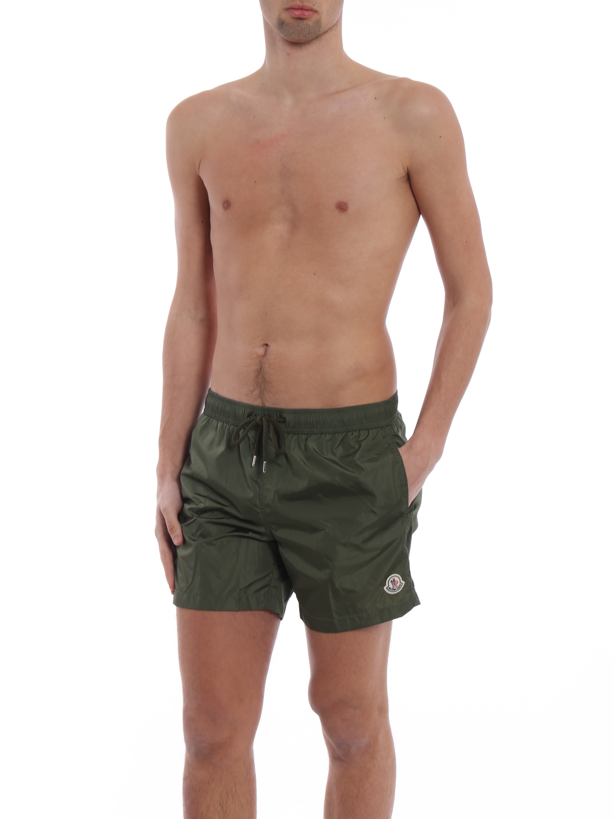 Rear zipped pocket swim shorts 