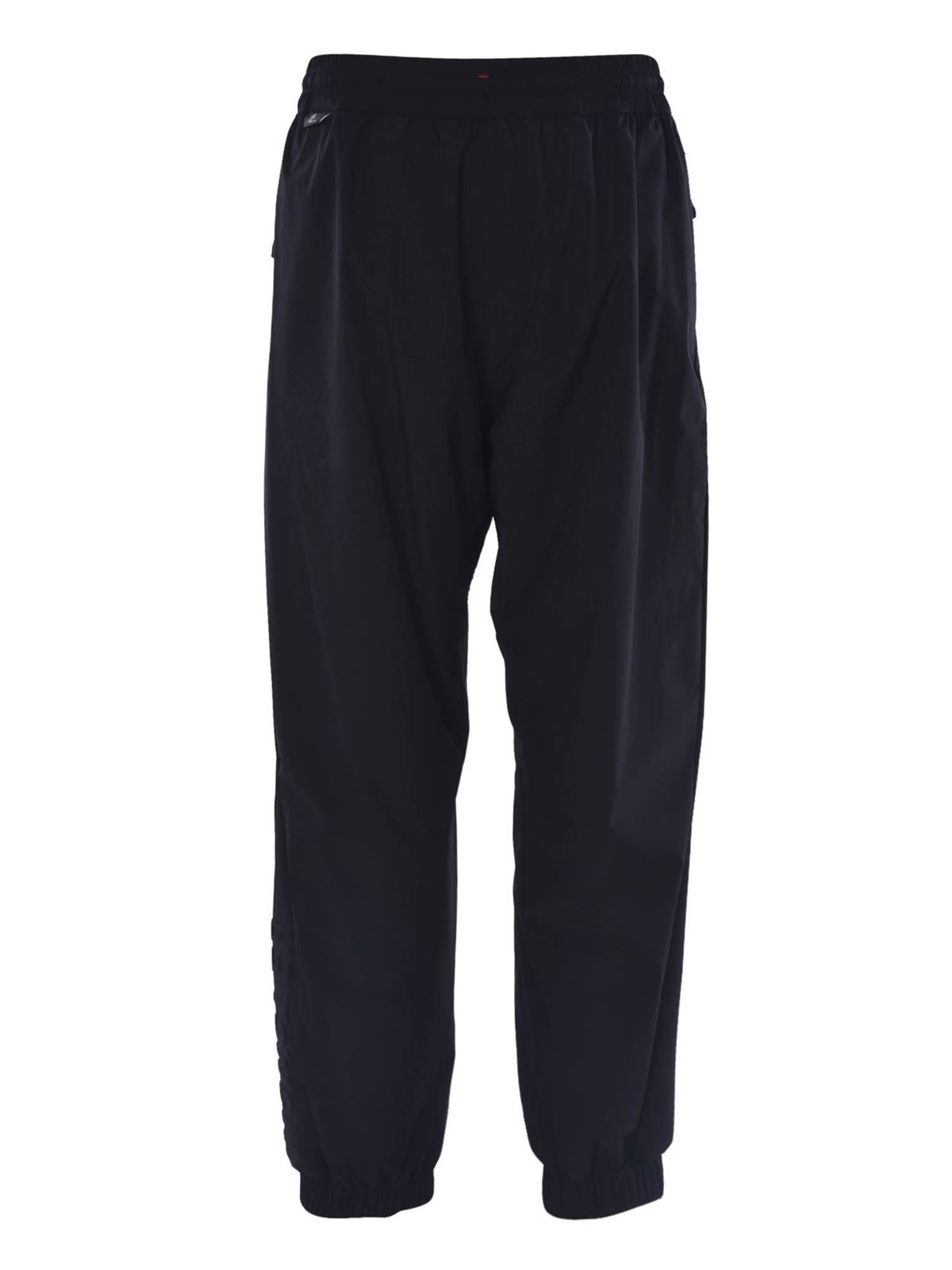 Moncler - Sports pants in black - tracksuit bottoms - 2A600405399D999