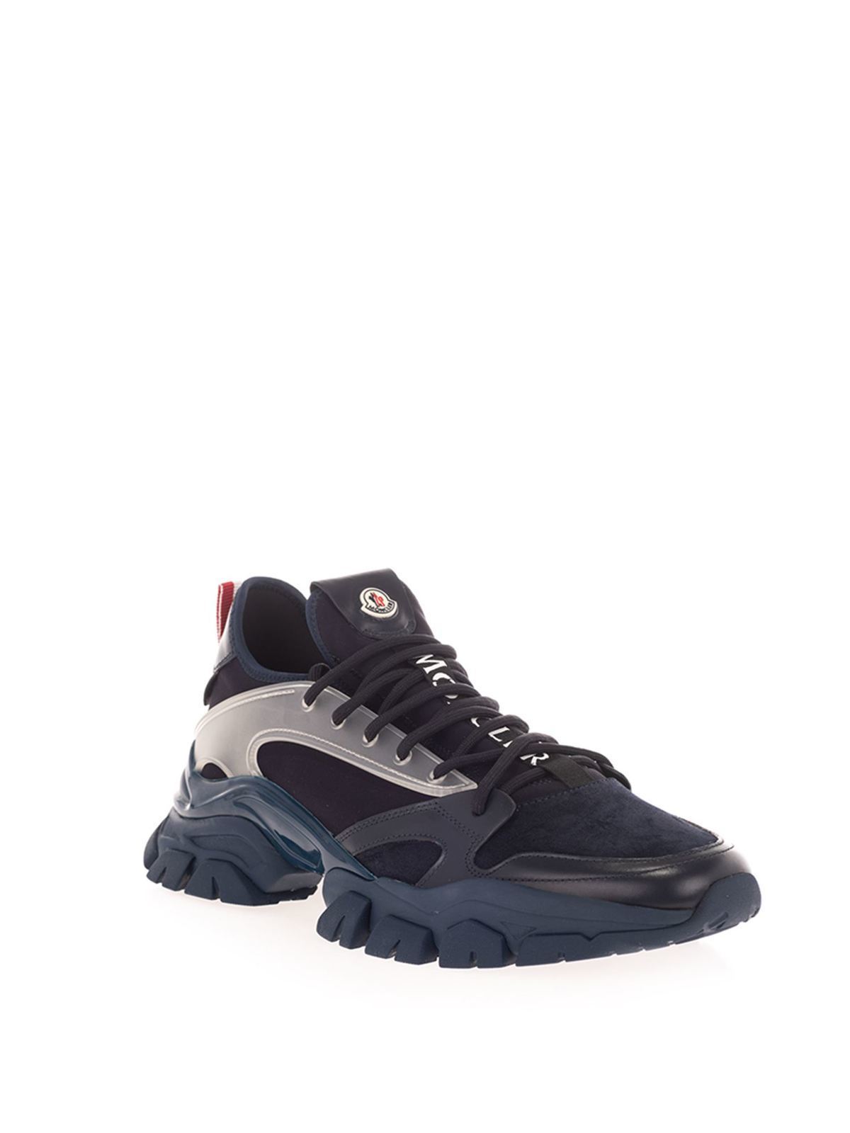 Trainers Moncler - Trevor sneakers in blue - 4M7164002SHR778 | iKRIX.com