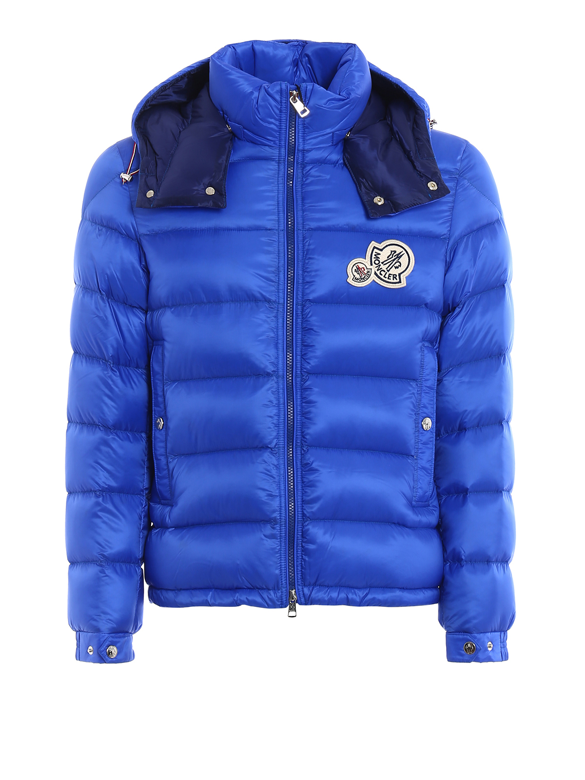 Padded jackets Moncler - Bramant royal blue padded jacket ...
