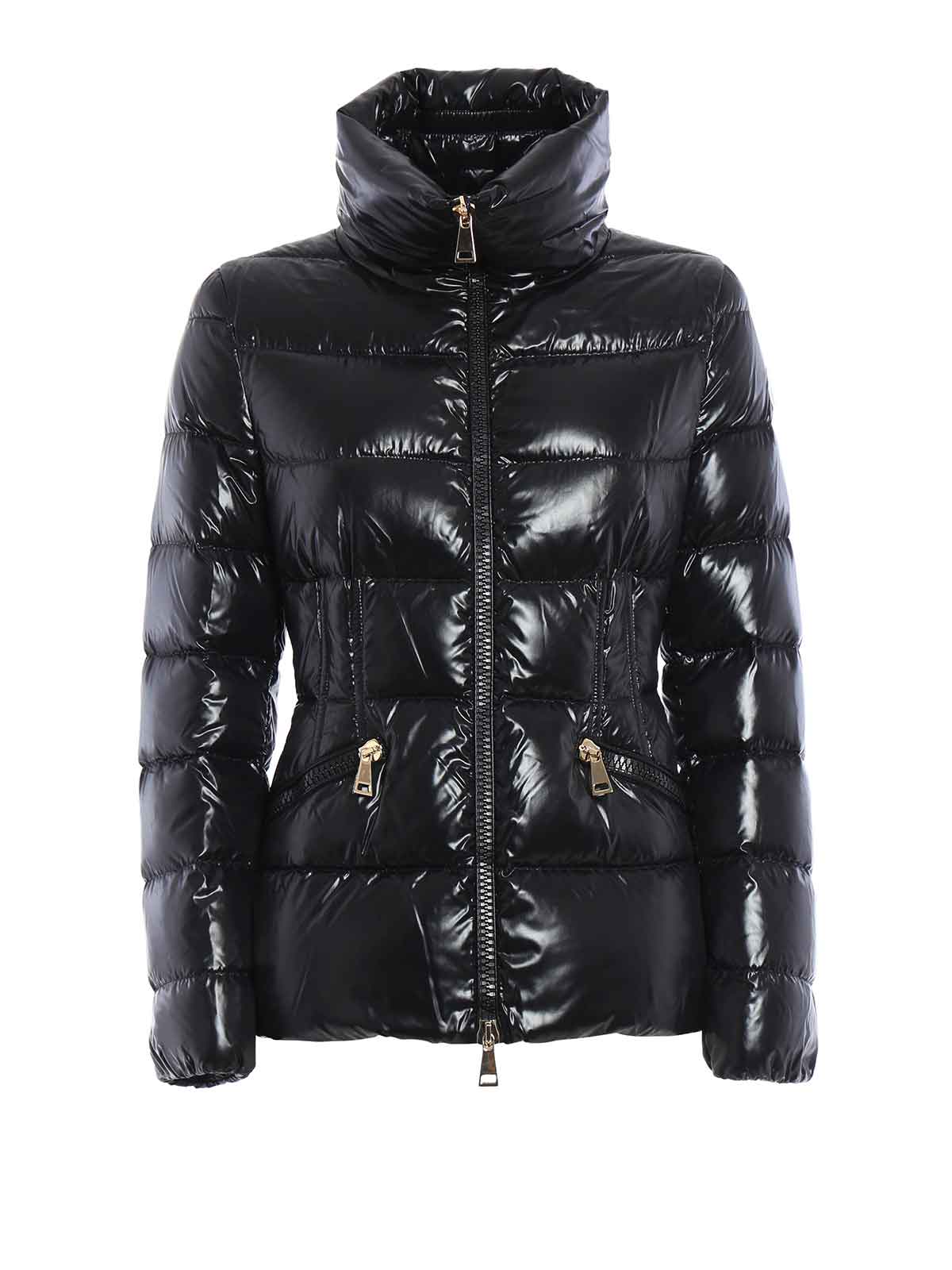 moncler fitted padded jacket
