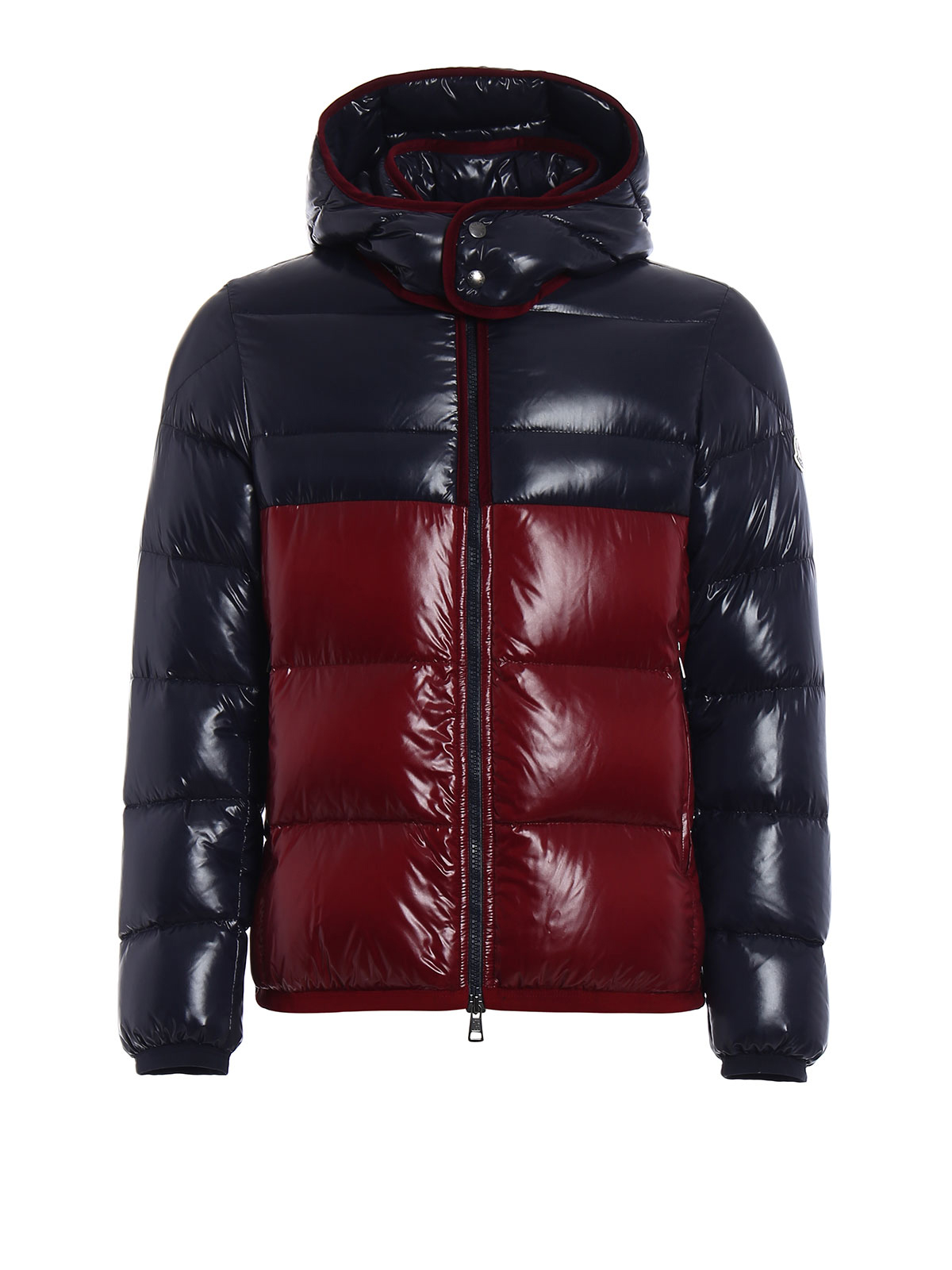 Padded jackets Moncler - Harry bicolour puffer jacket ...