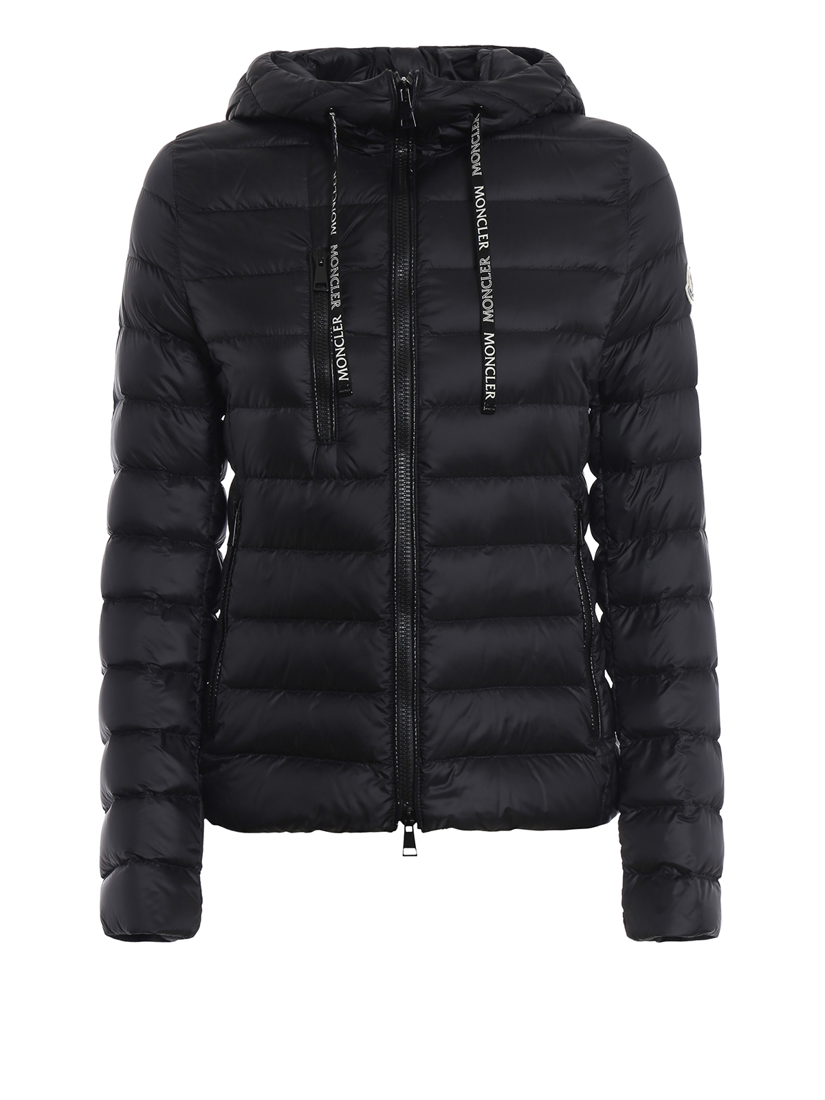 Seoul black hooded puffer jacket 