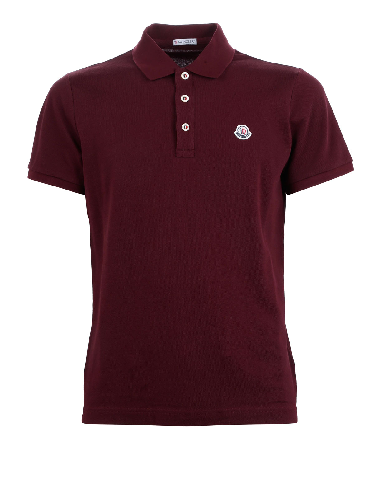 Polo shirts Moncler - Pique cotton polo shirt - B1091834080084556477