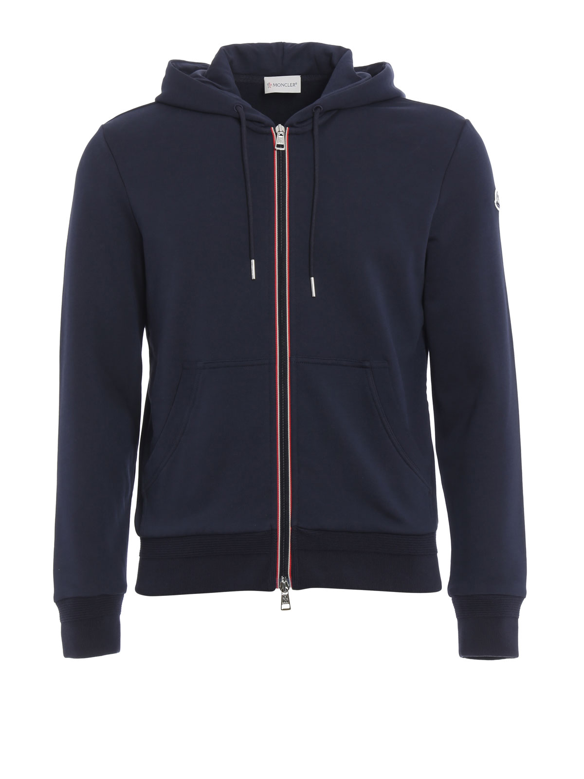 Sweatshirts & Sweaters Moncler - Zip cotton hoodie - C109184315008098U778