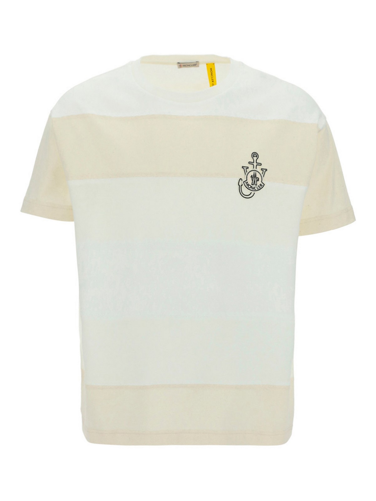 MONCLER LOGO PATCH COTTON T-SHIRT