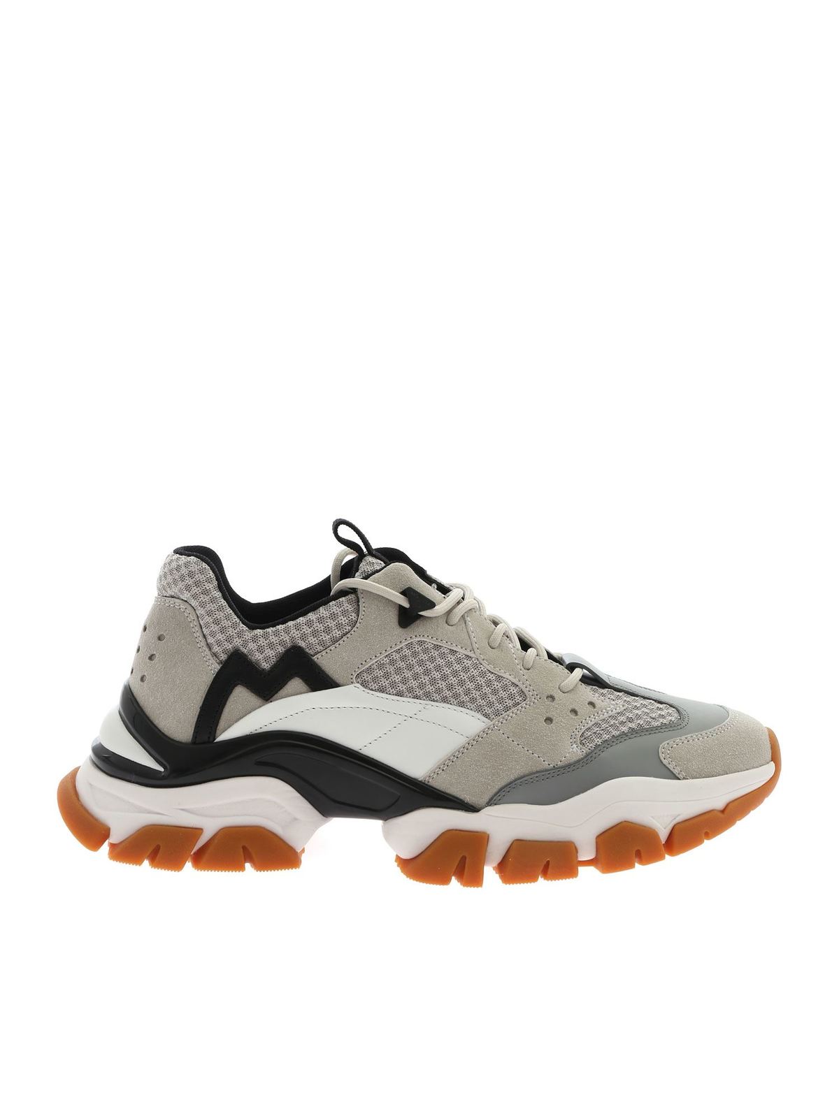 MONCLER LEAVE NO TRACE trainers IN GREY