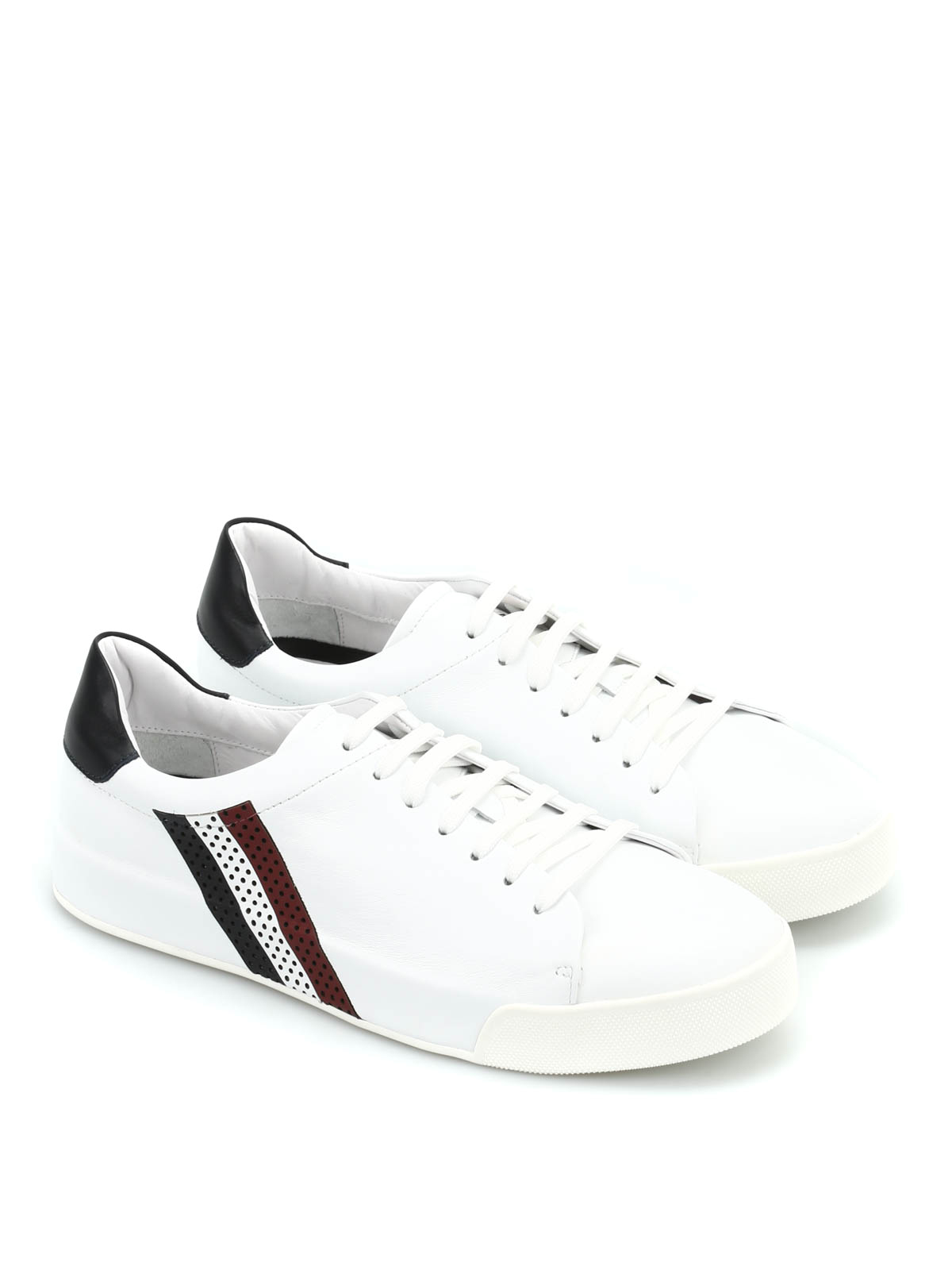 moncler white trainers