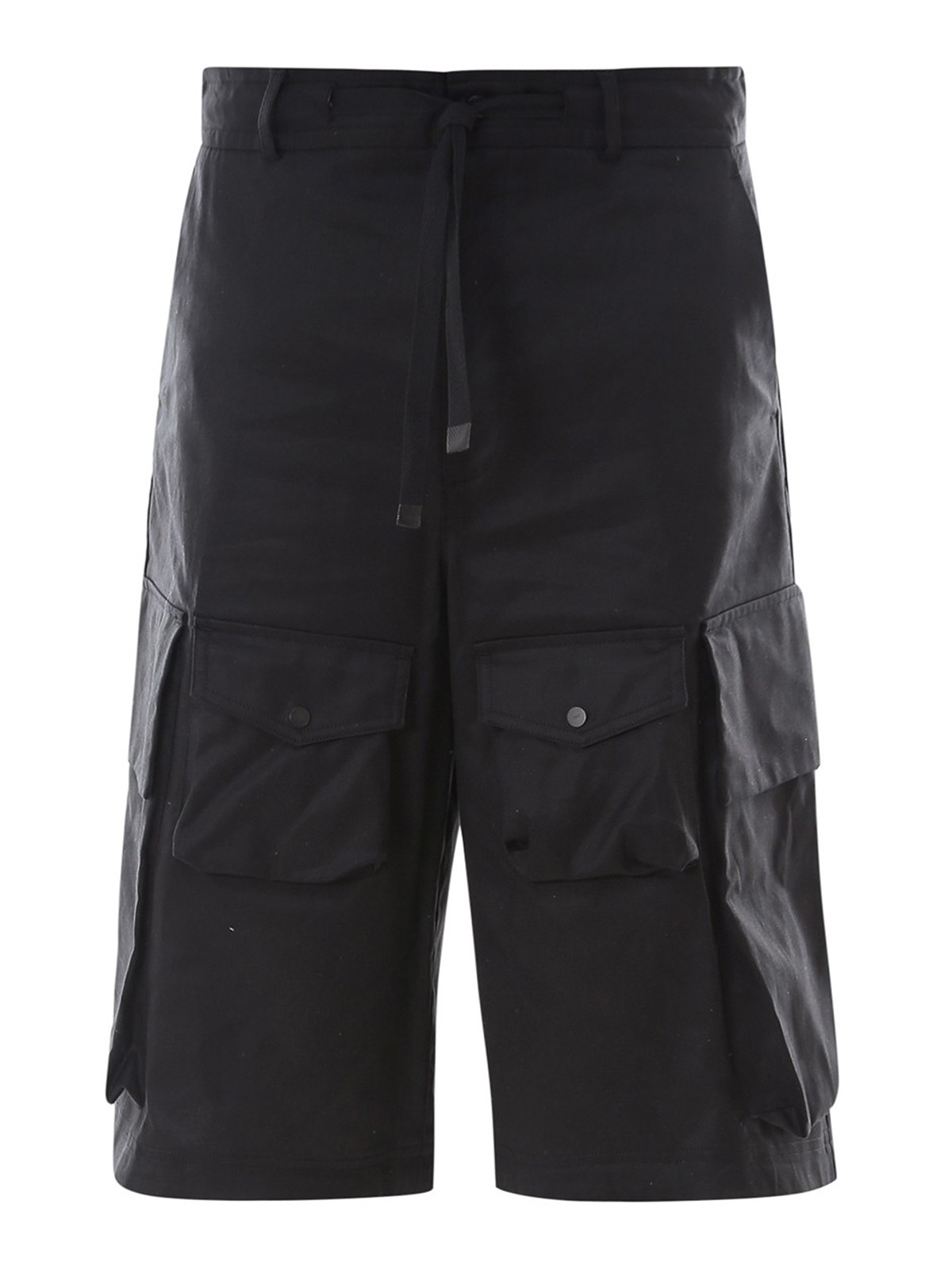 Moncler - Cotton cargo shorts - Trousers Shorts - 2B703005499M999