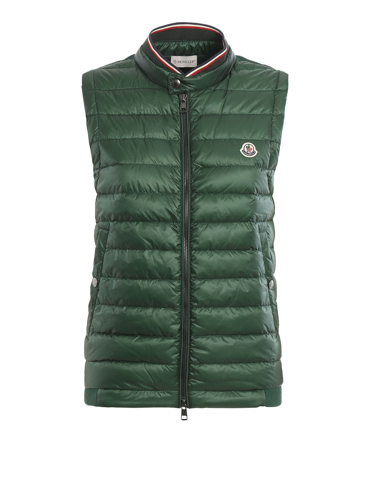 Chalecos Moncler - Chaleco Verde Oscuro Para Mujer C1091840530080985866
