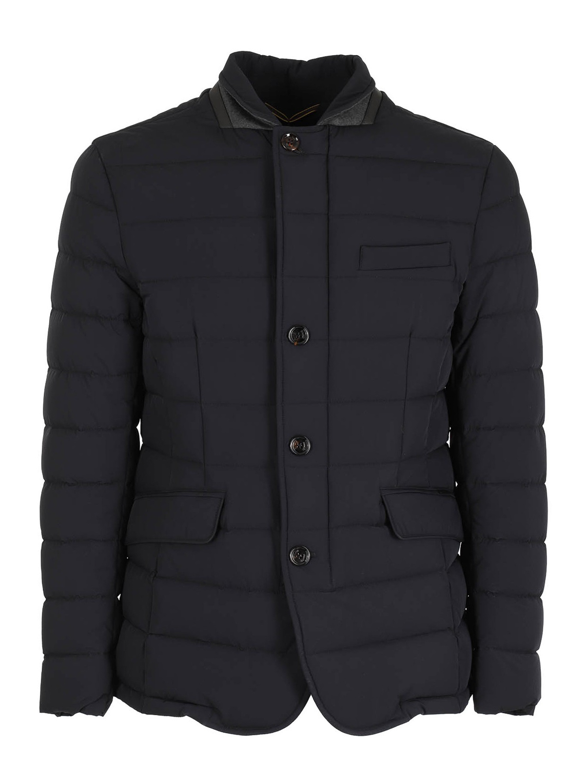 Padded jackets Moorer - Nylon bistretch puffer jacket - ZAYNKN1DARK