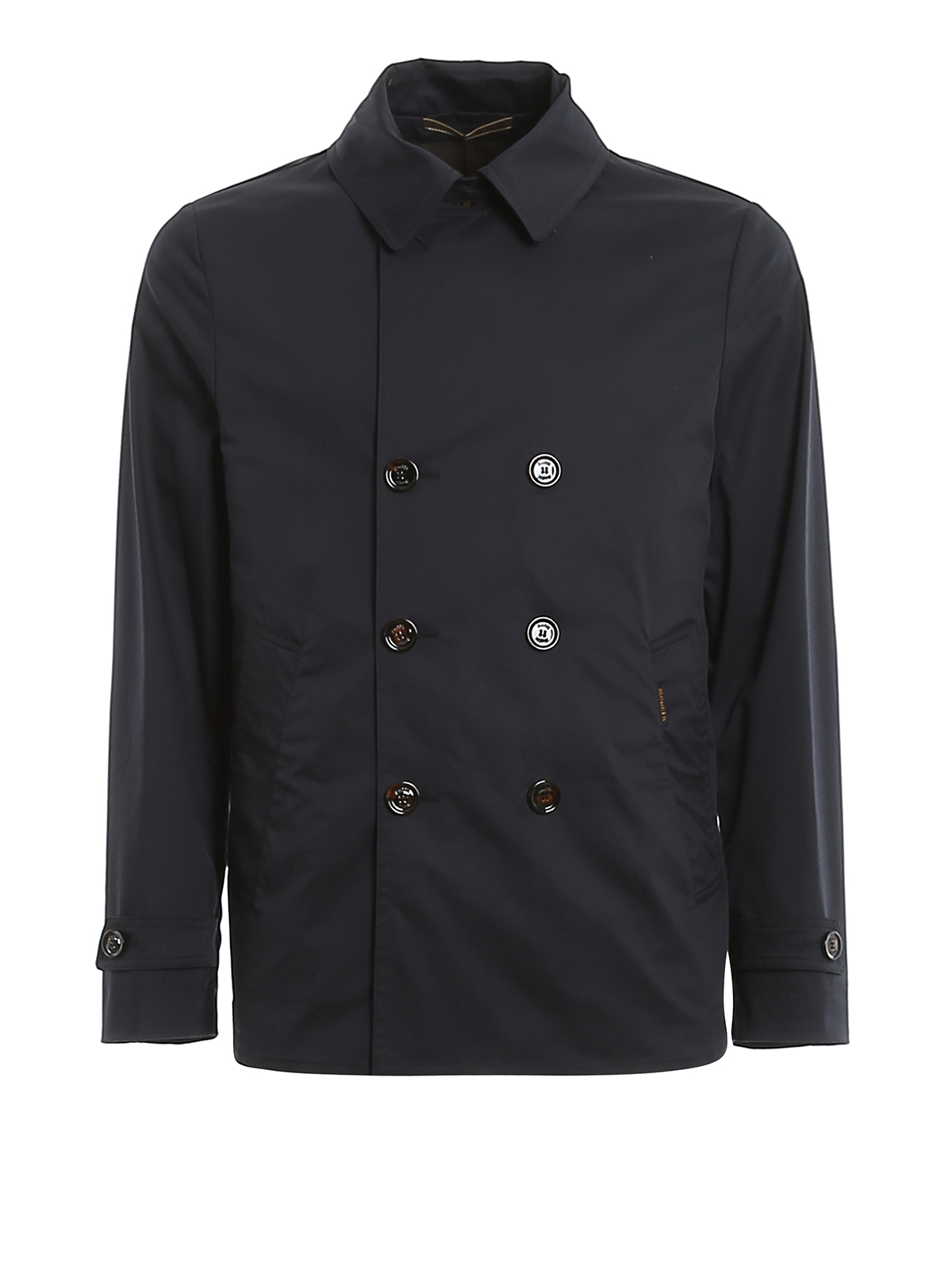 Short coats Moorer - Scap-Arqua-Saf double-breasted peacoat ...