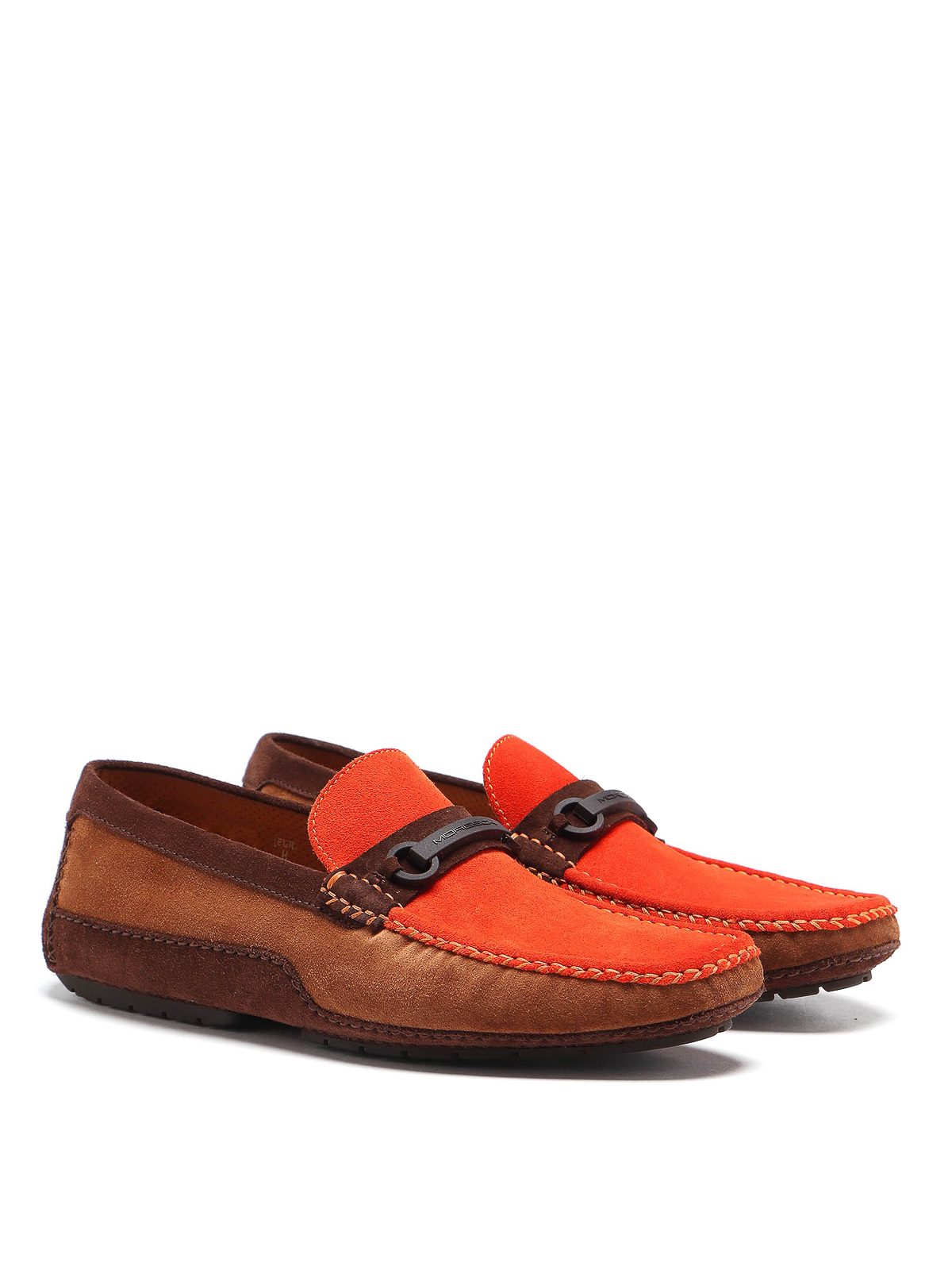 color block loafers