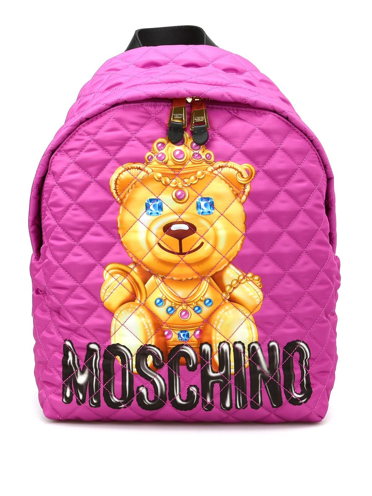 Backpacks Moschino - Jewel bear quilted backpack - B761582051244