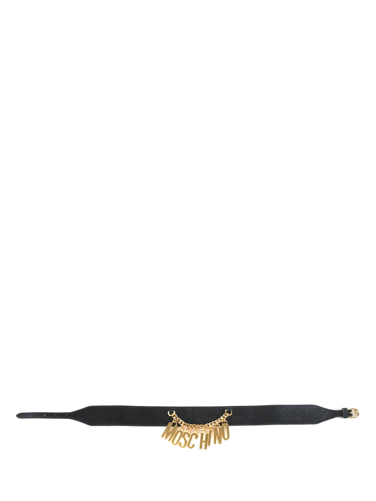 Moschino - Logo high-waist belt - belts 