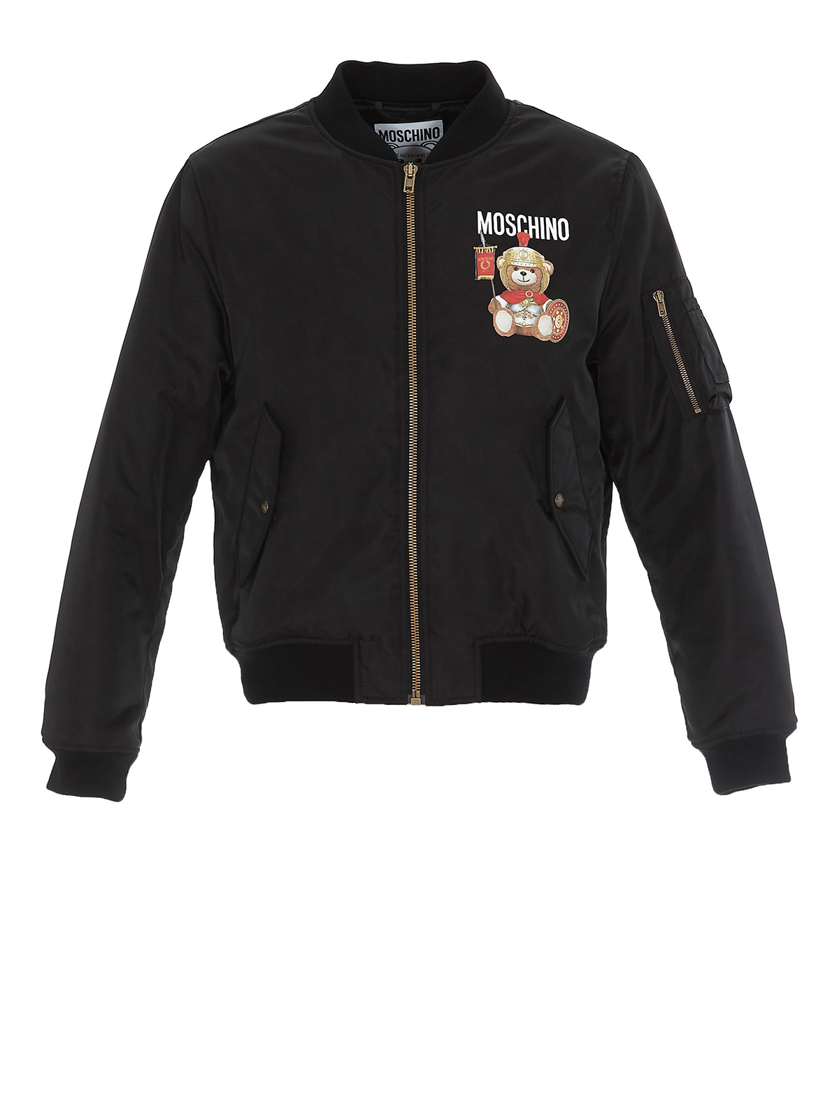 Moschino - Roman Teddy Bear bomber jacket - bombers - 60152191555
