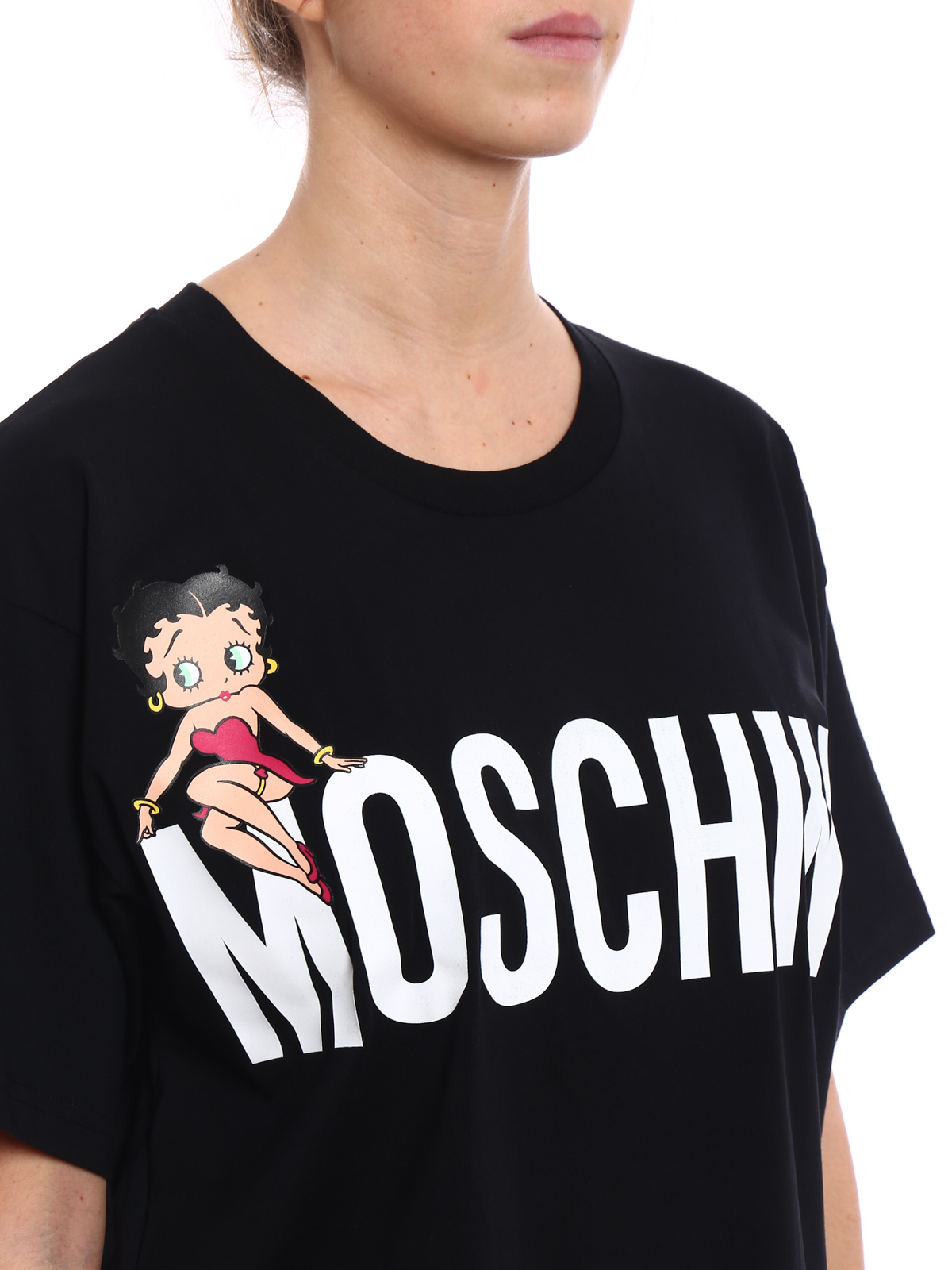 Moschino - Logo and Betty Boop print T 