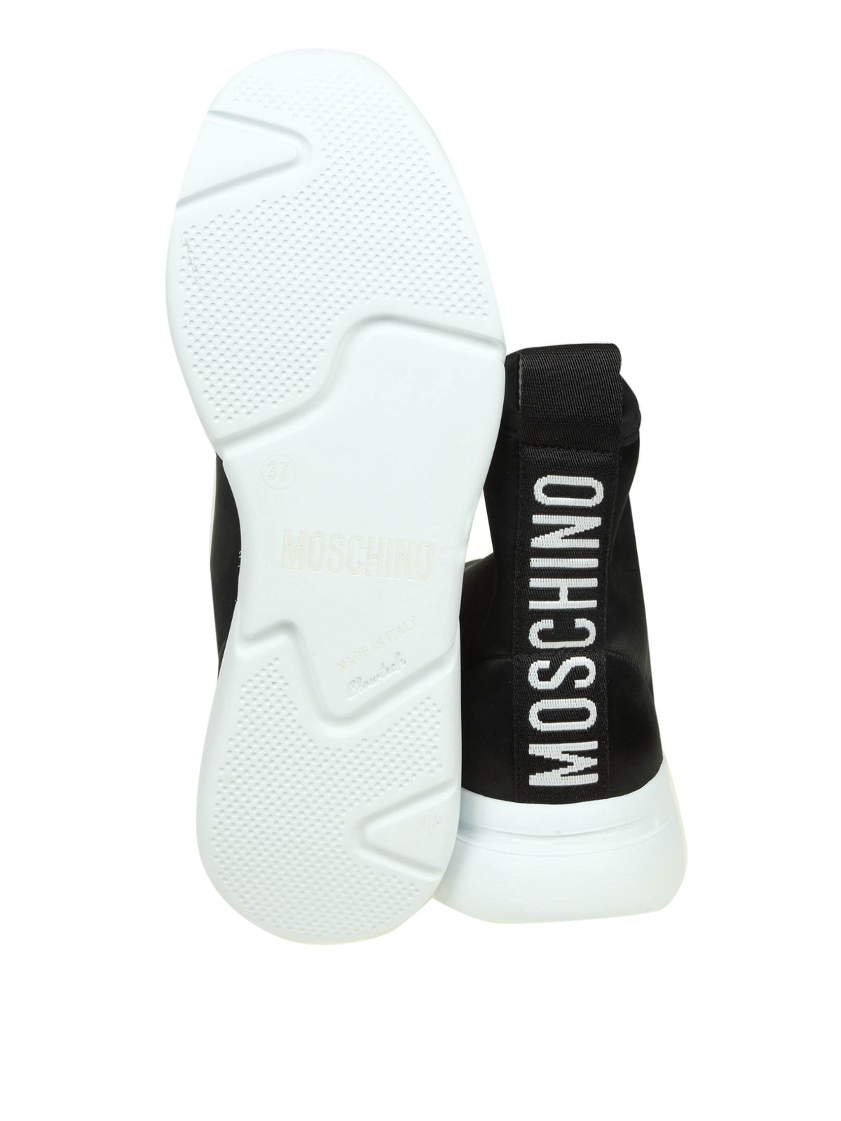 moschino sock sneaker