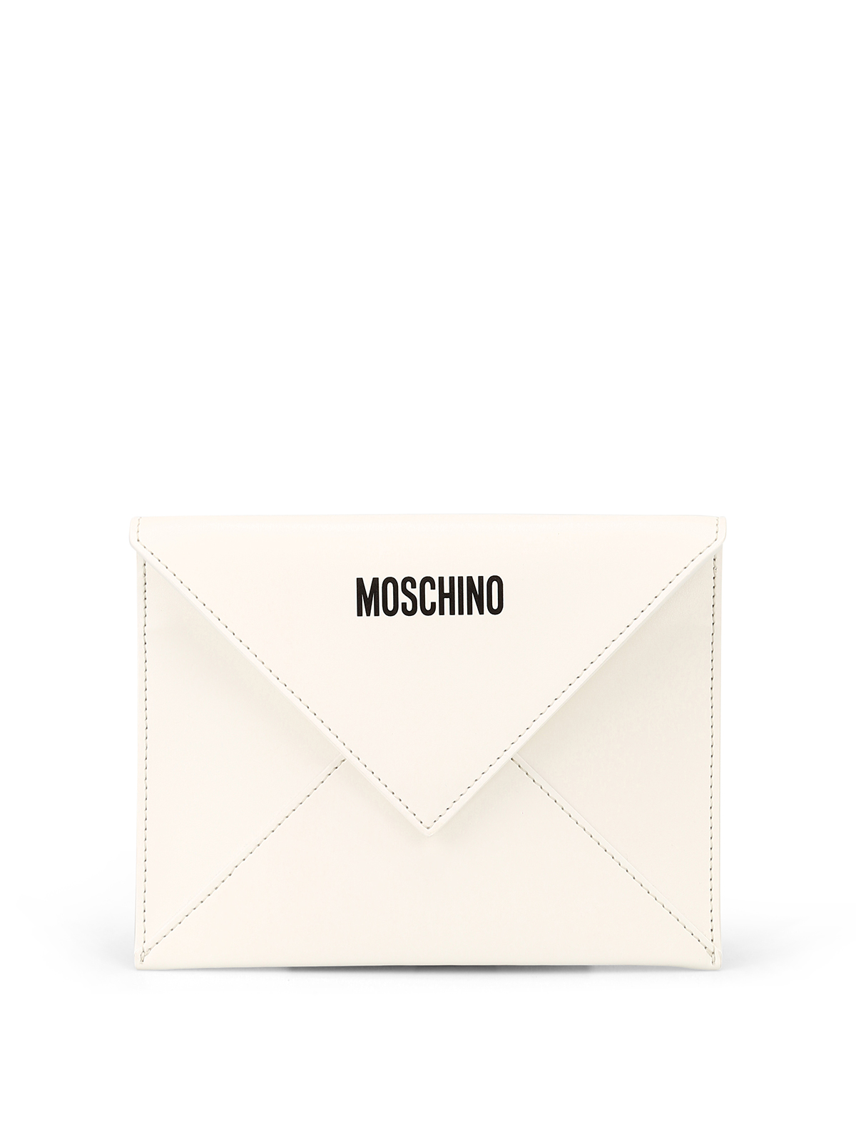 Moschino - Be Mine leather clutch 