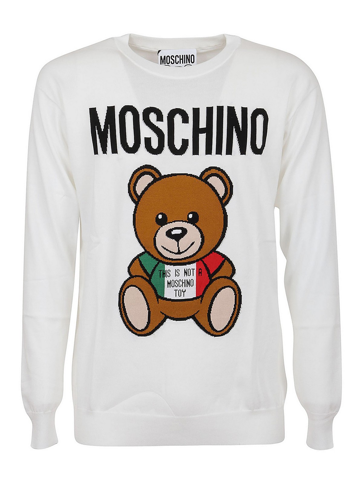 moschino teddy jumper