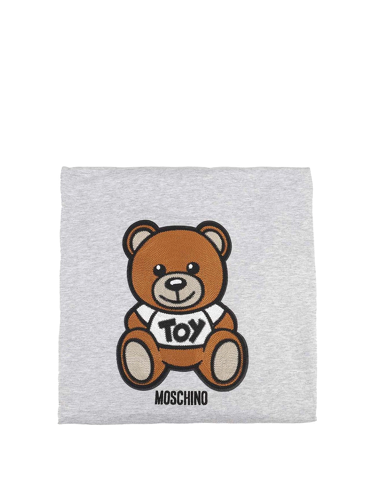 Blankets & throws Moschino Kids - Teddy Bear mélange blanket ...