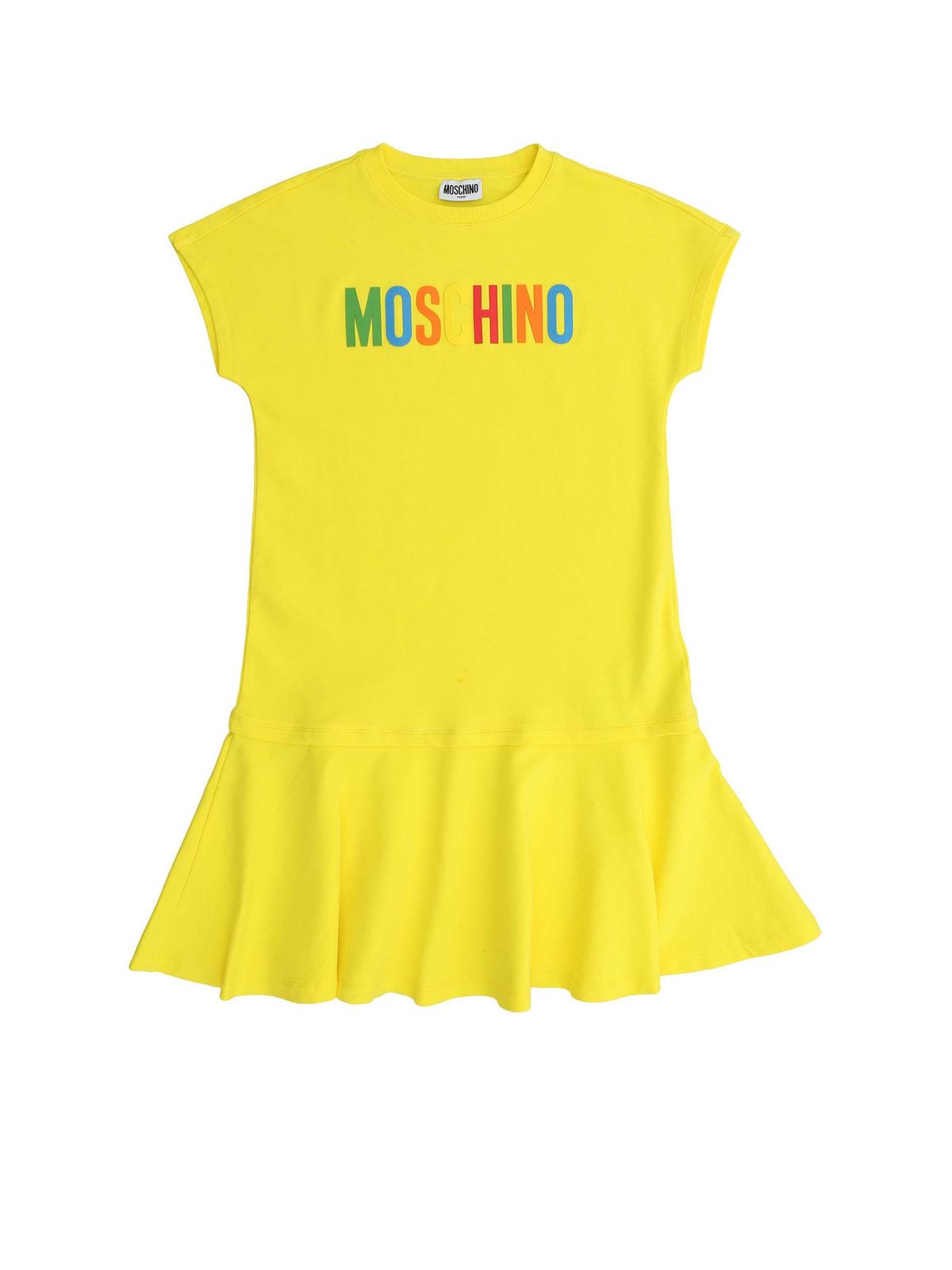 Moschino Kids - Multicolor logo dress 