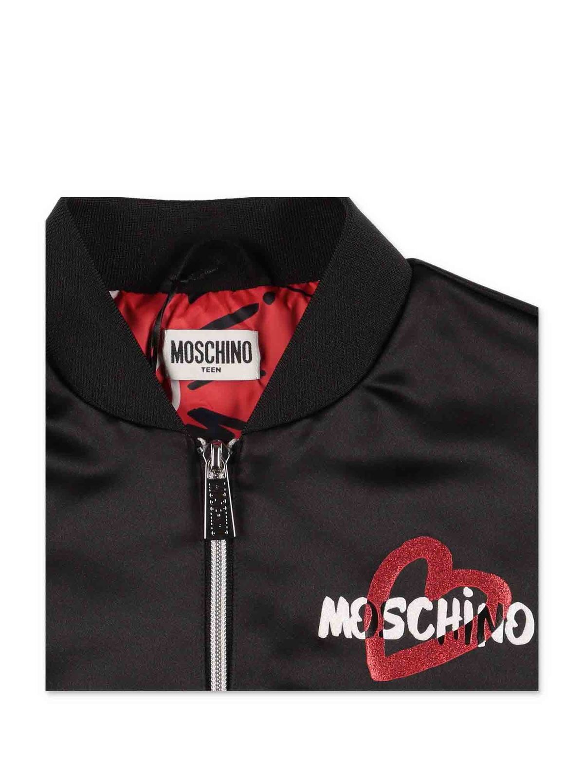 moschino heart jacket