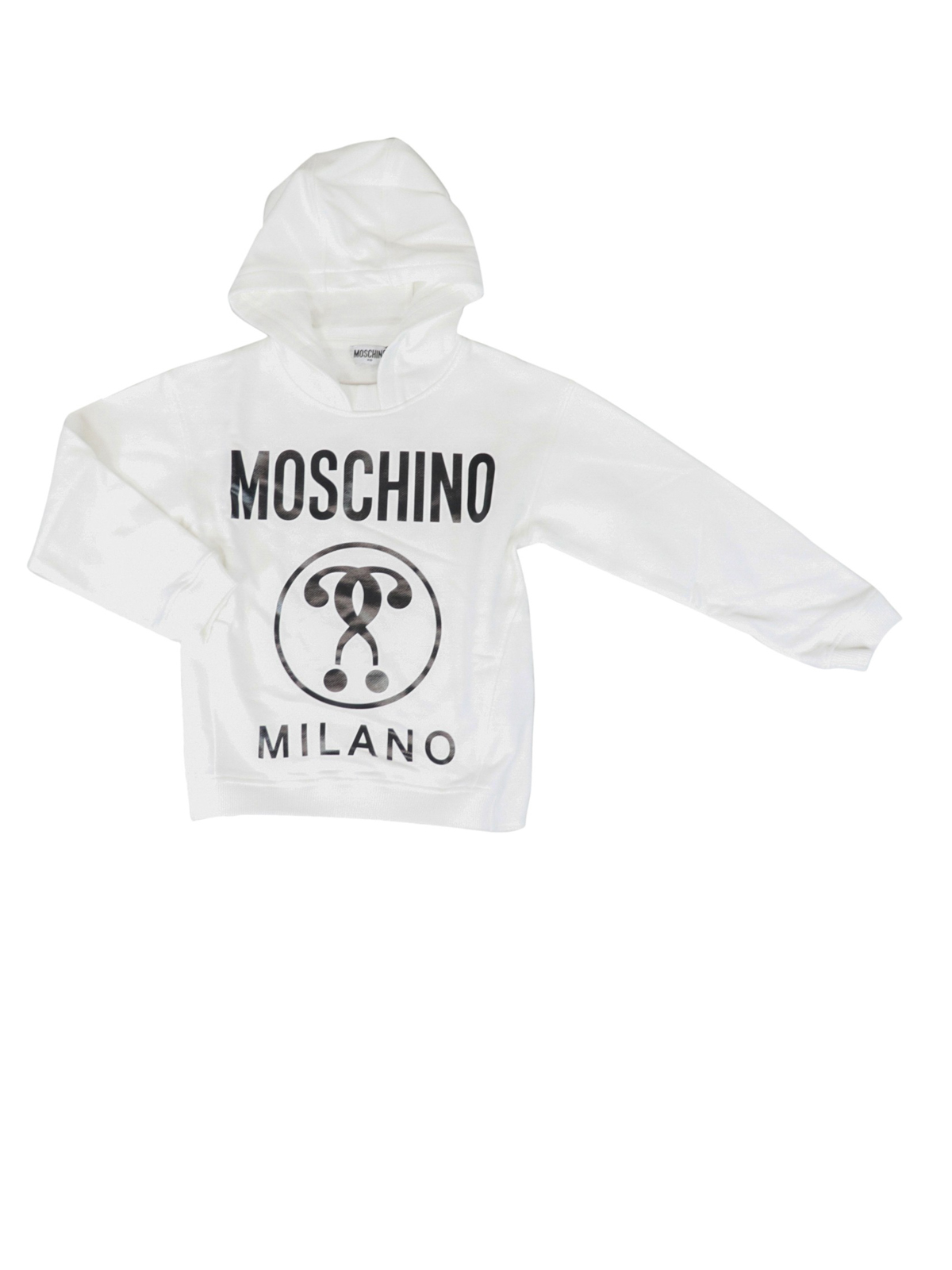 moschino question mark sweatshirt