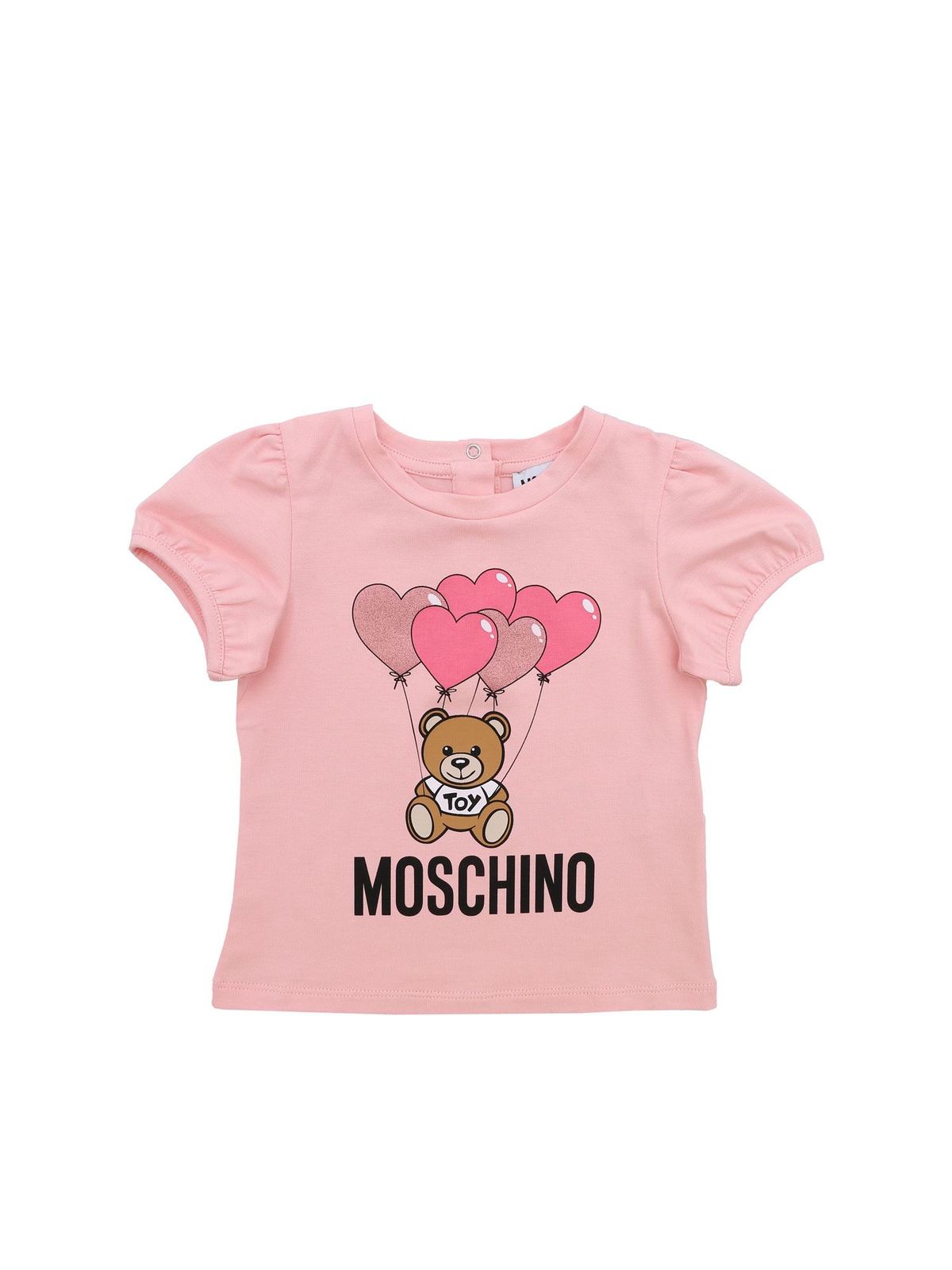 pink moschino shirt