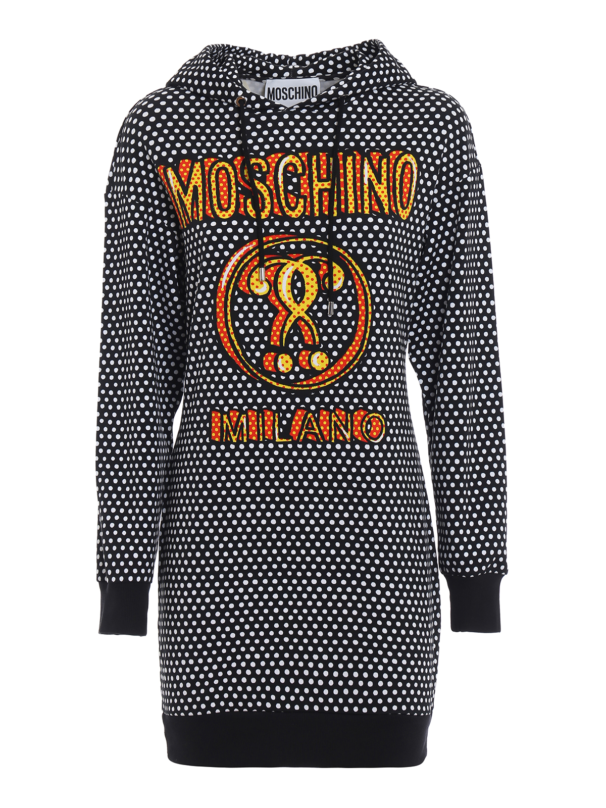 moschino logo print sweatshirt