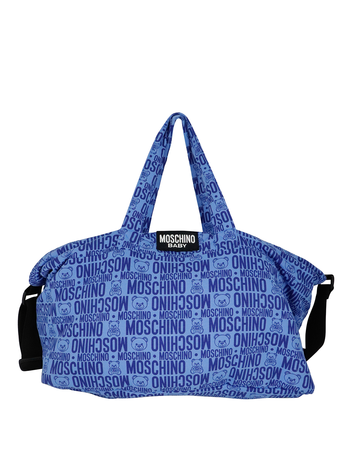 Moschino Kids' Logoed Changing Back In Blue