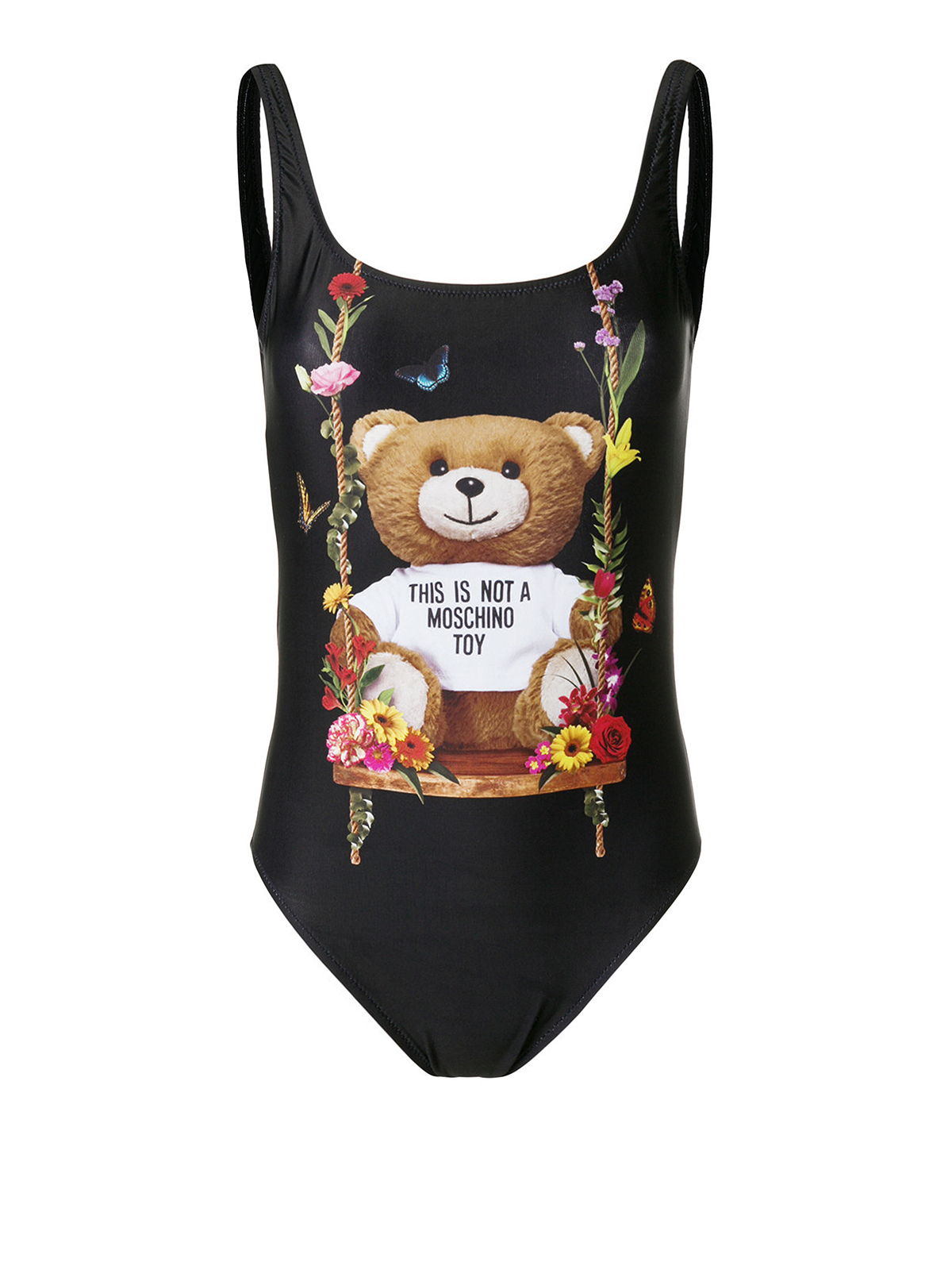 moschino one piece bathing suit