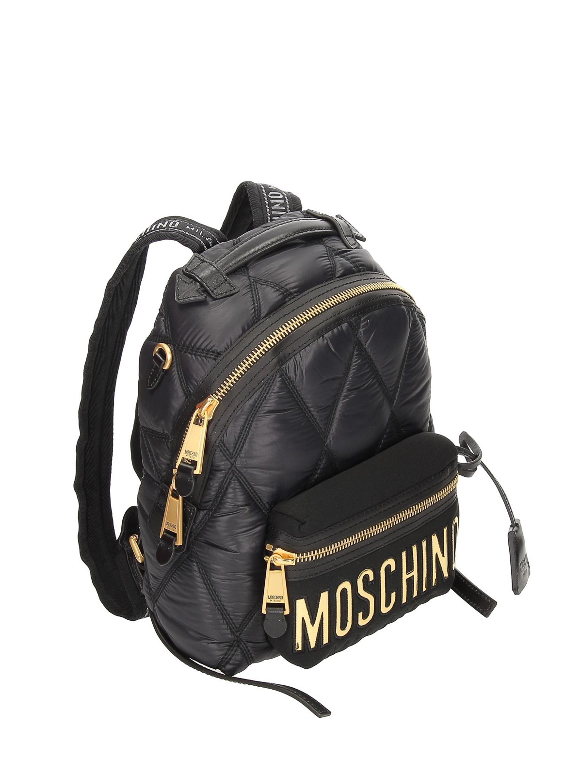 Backpacks Moschino - logo patch detailed - B760582071555